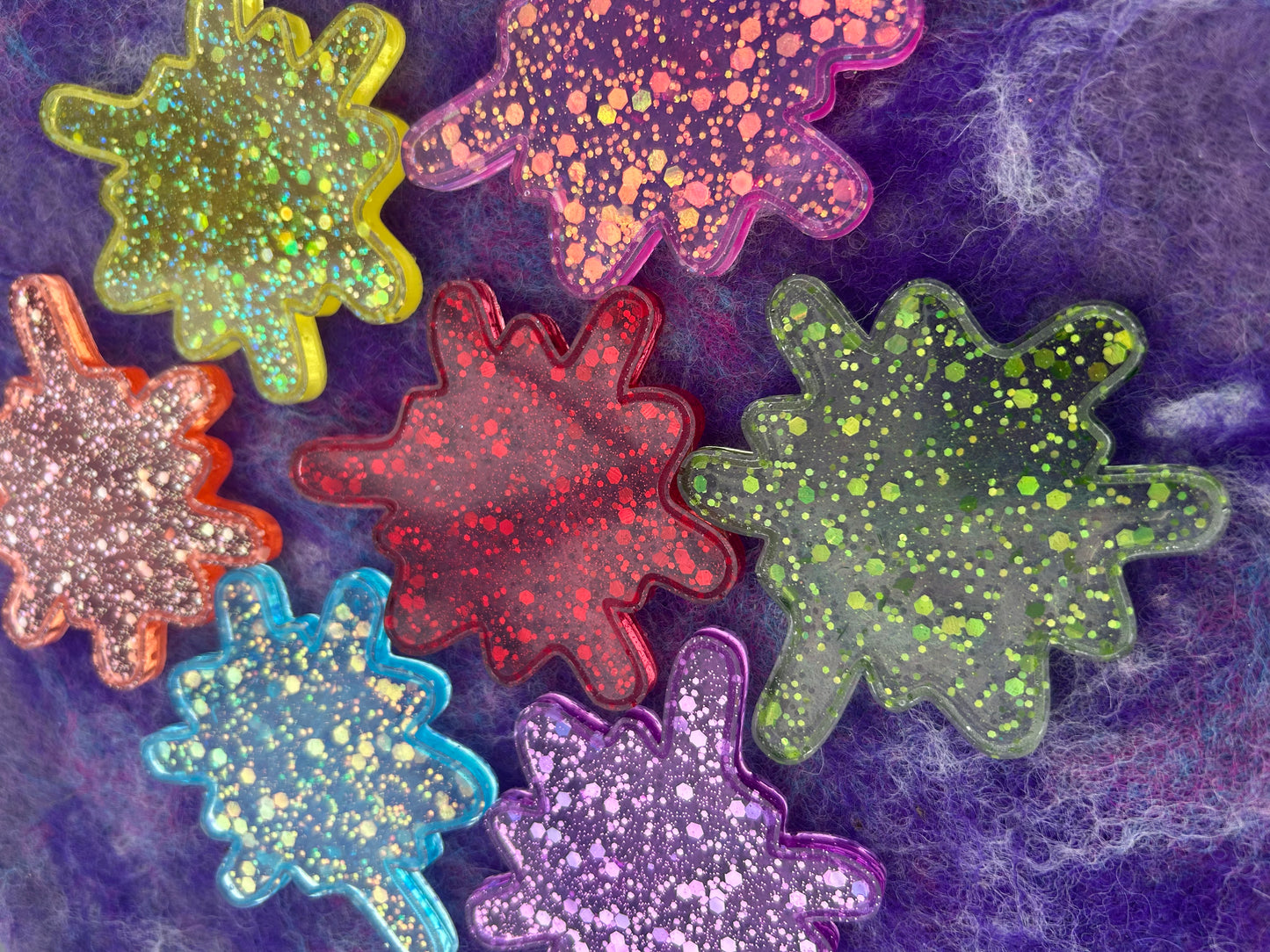 Rainbow Puddle Splats