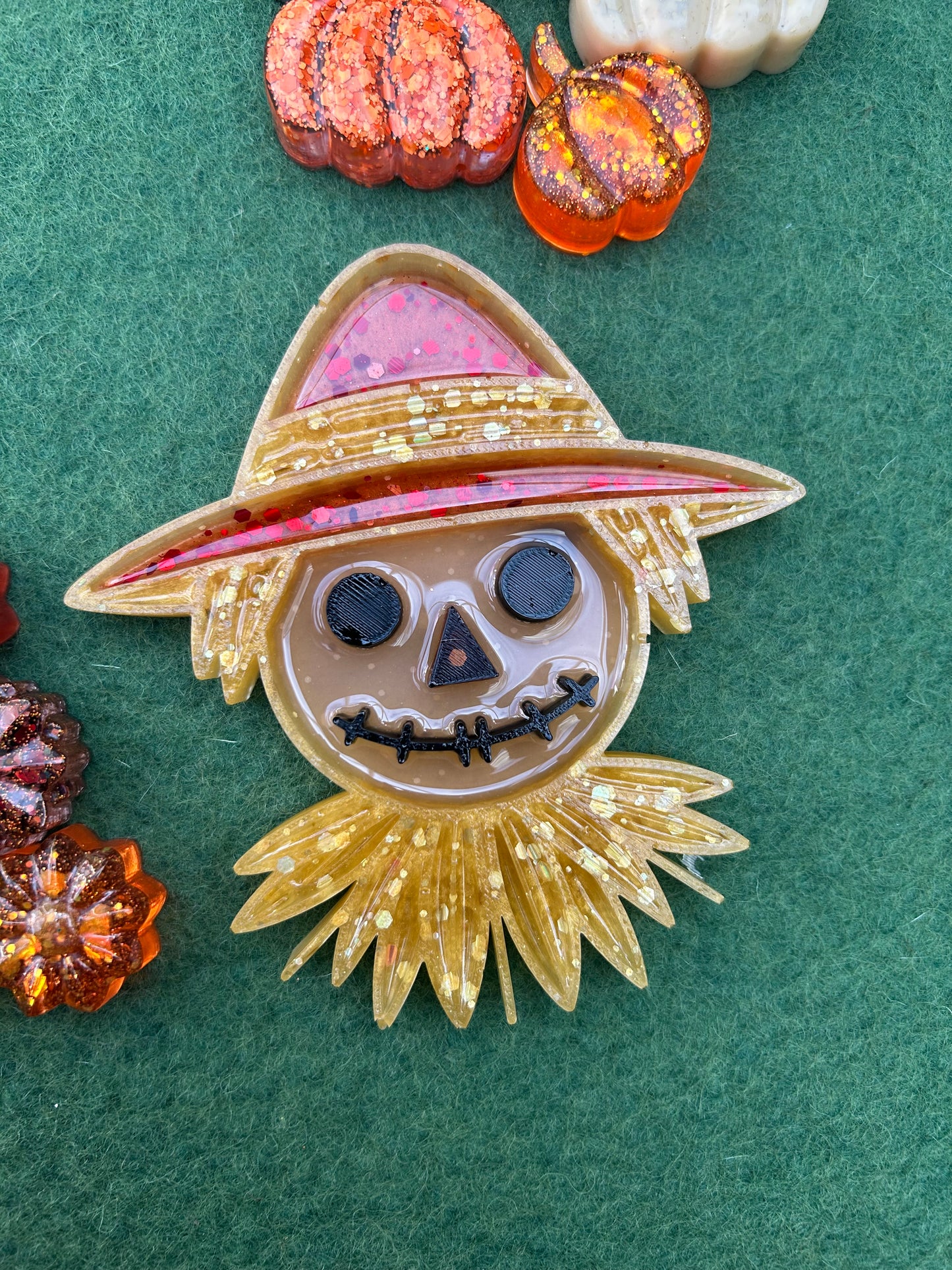 Scarecrow sensory tray