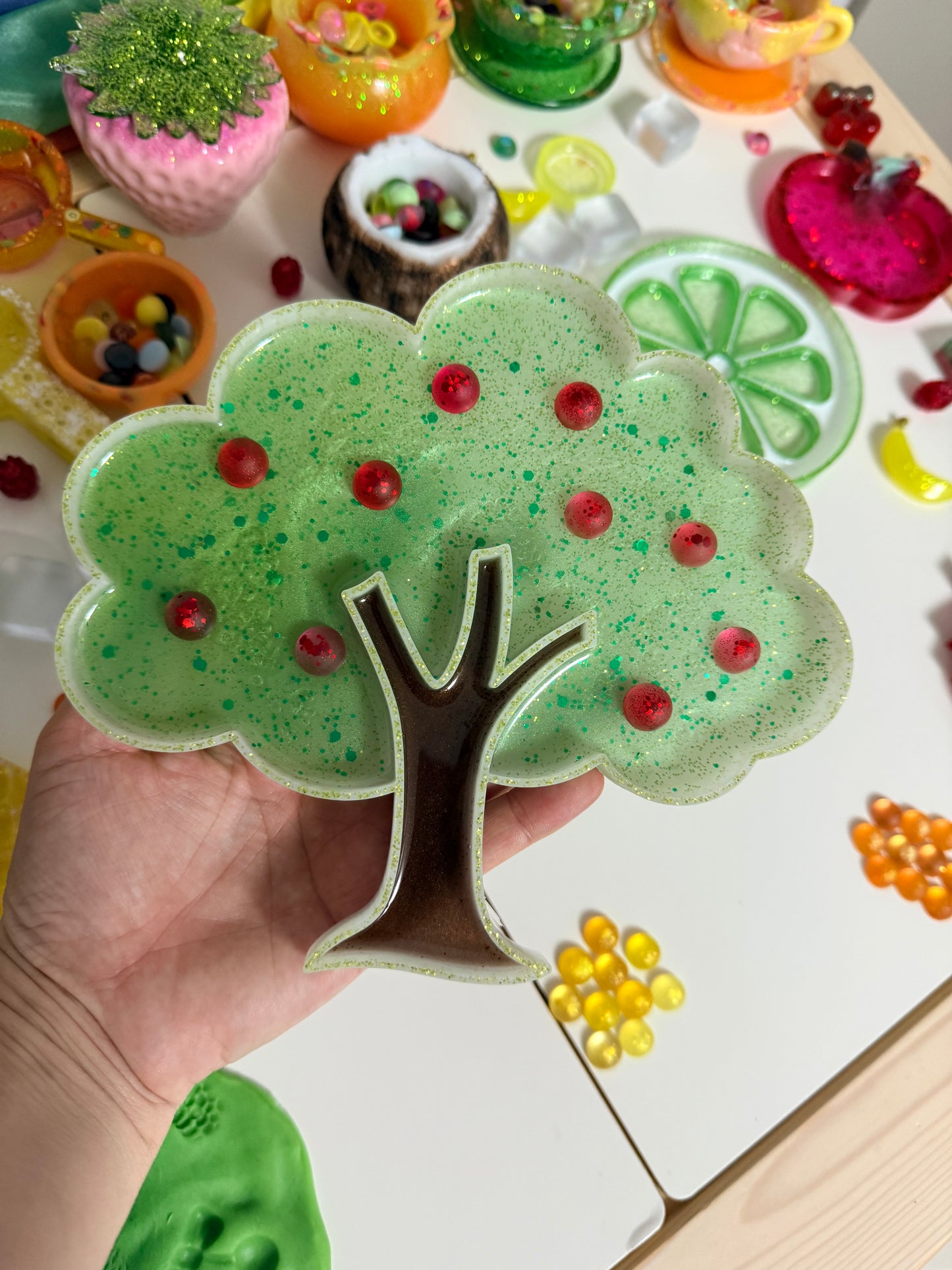 Tree sensory tray (with or without fruit)