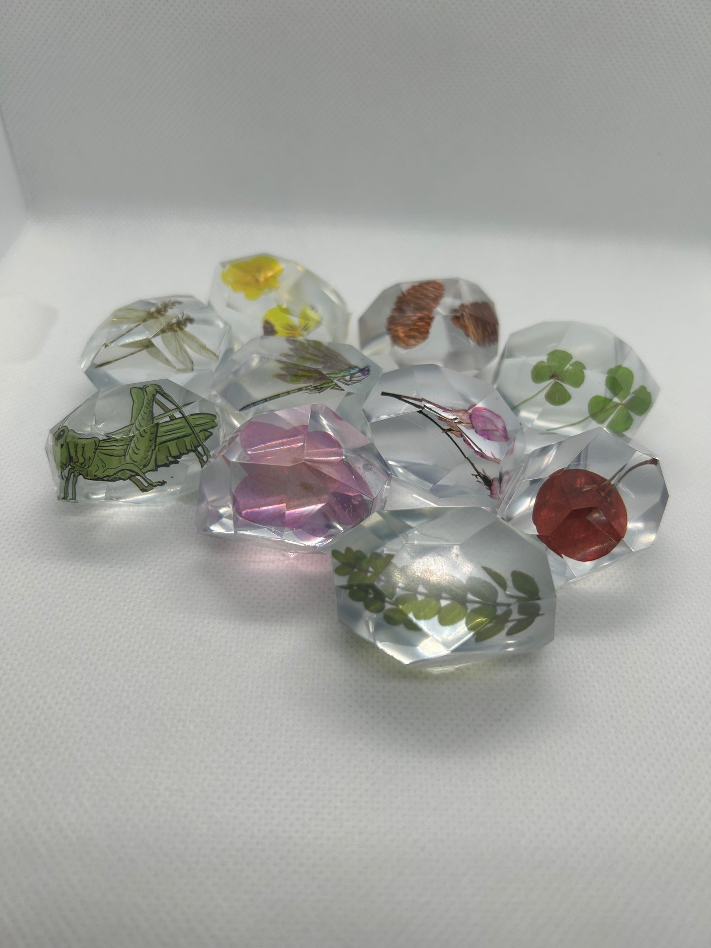 Clear garden gems