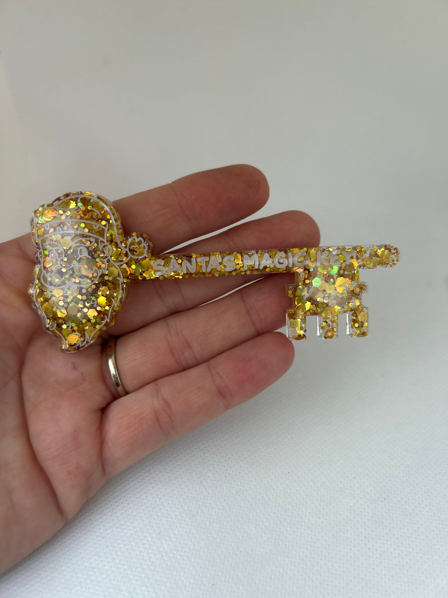 Christmas Santas magic key