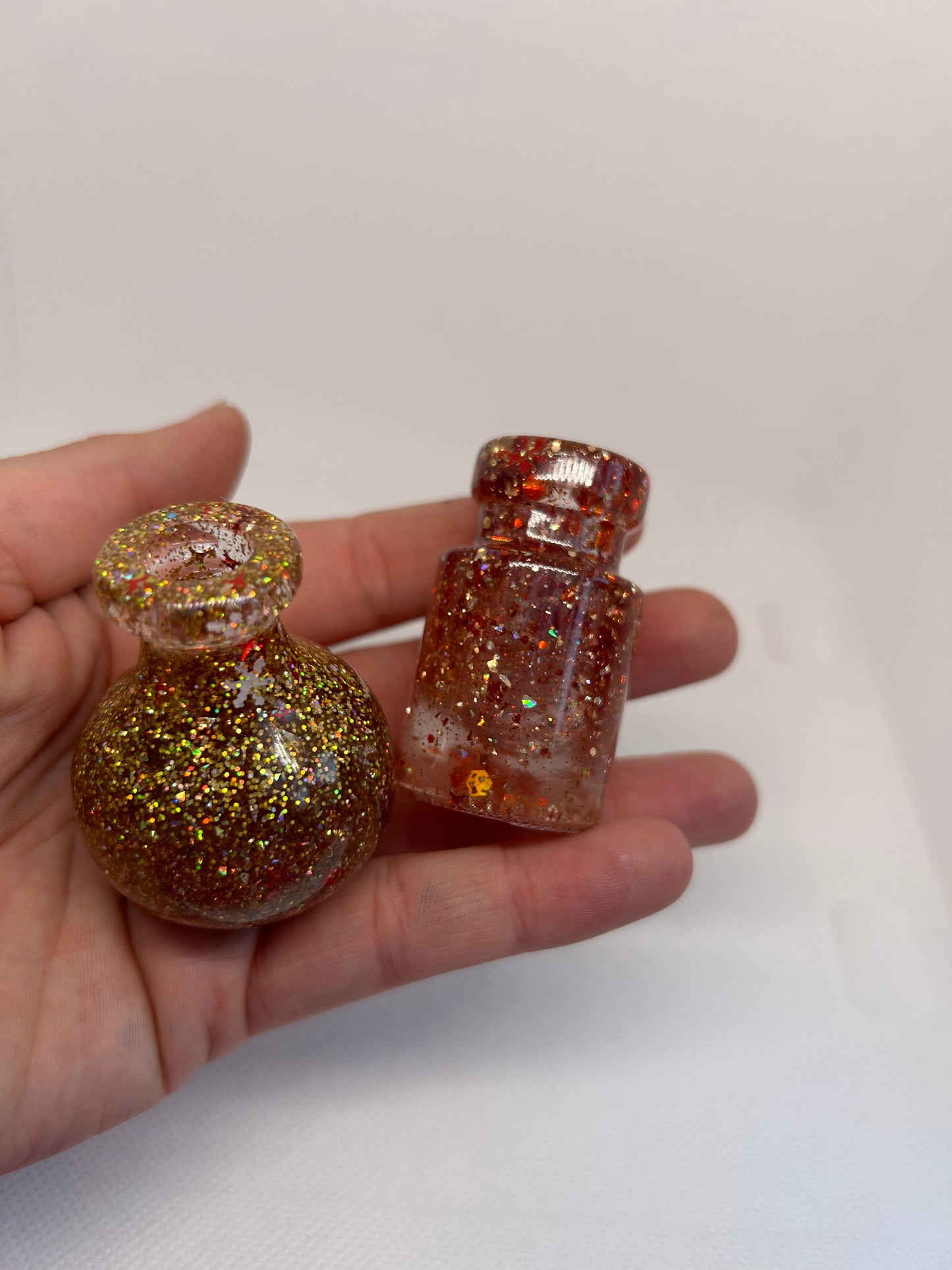 Mini potion bottles with bungs