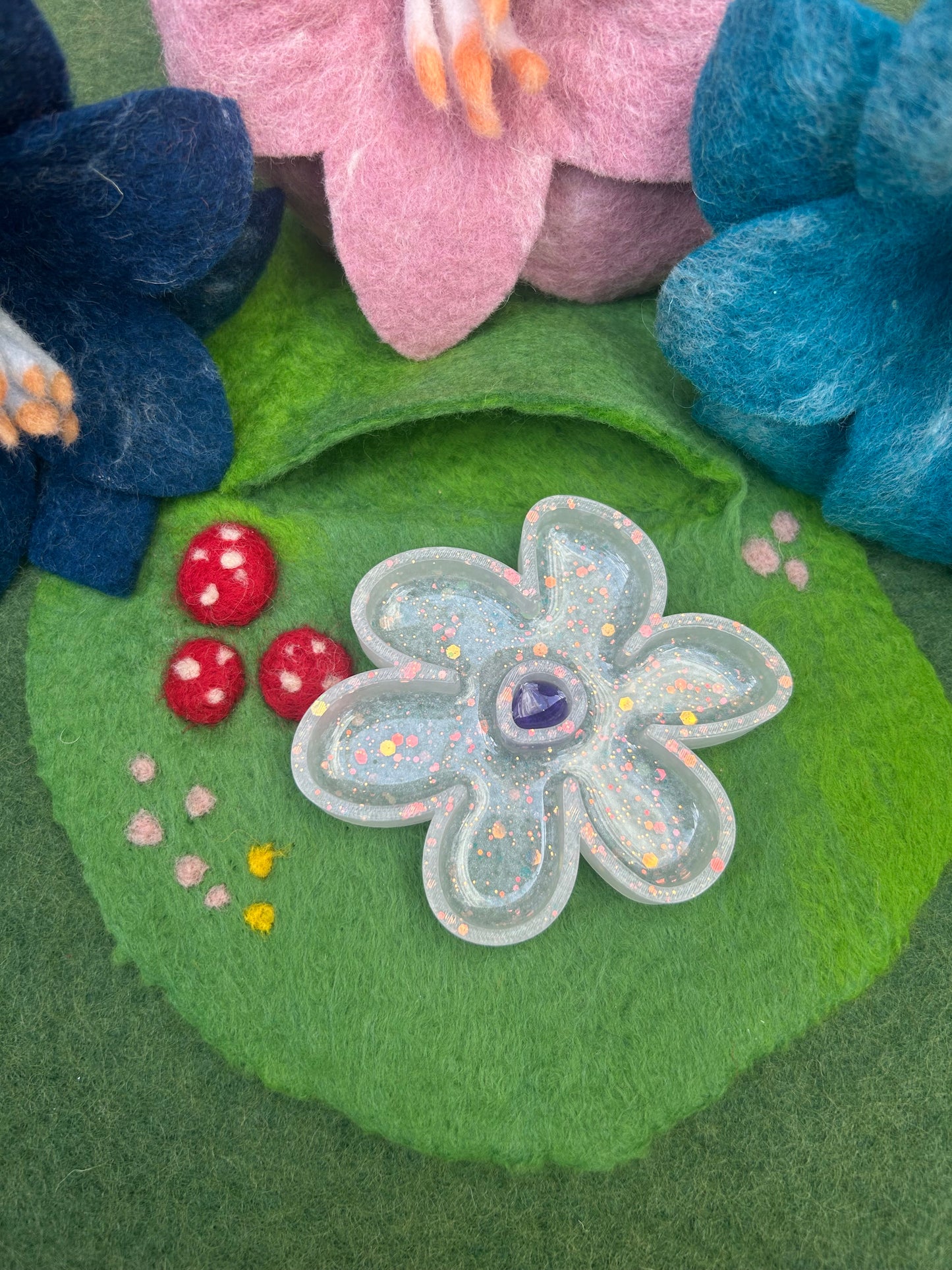 Flower sensory tray