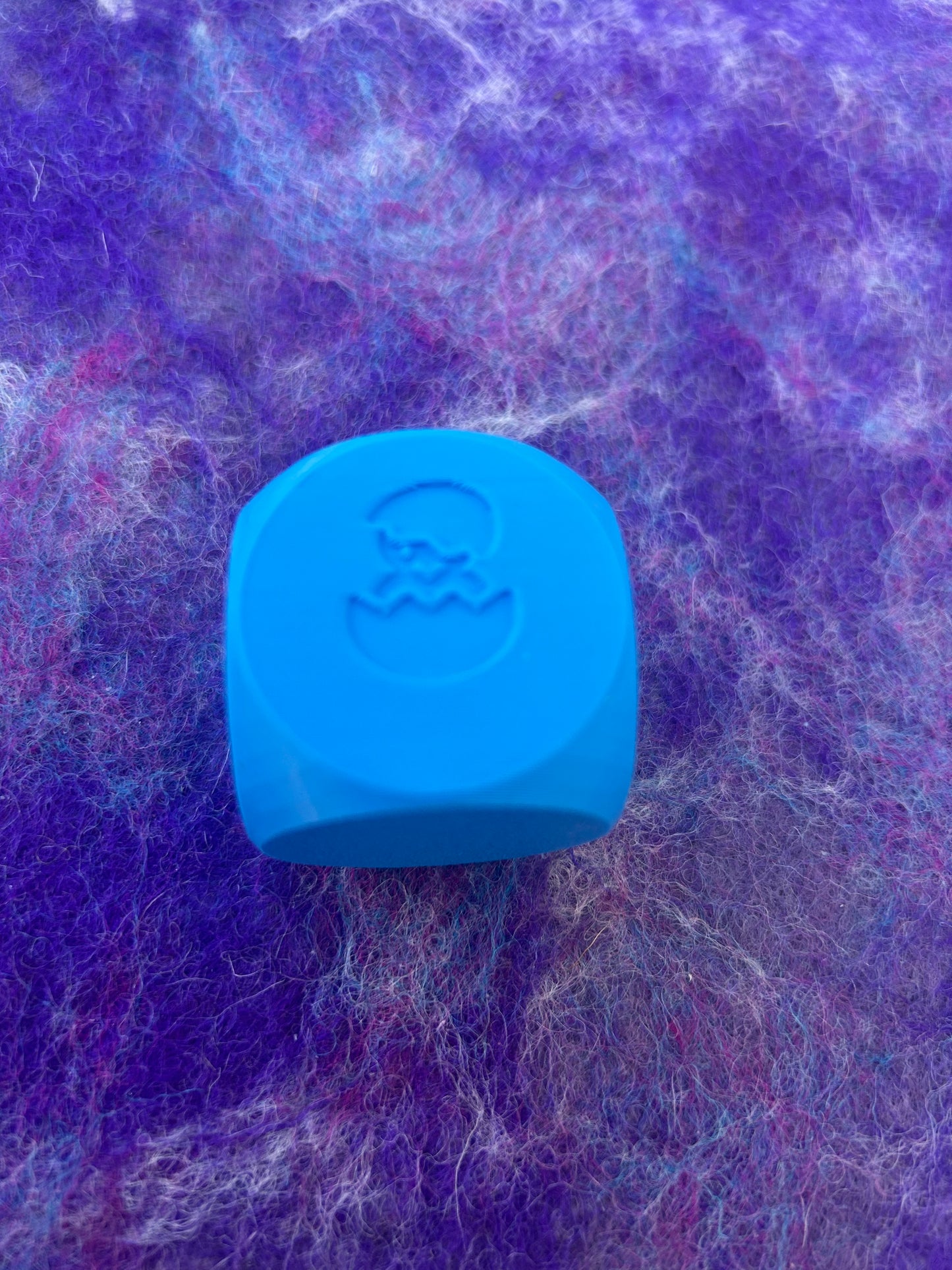 3D printed spring playdough cube