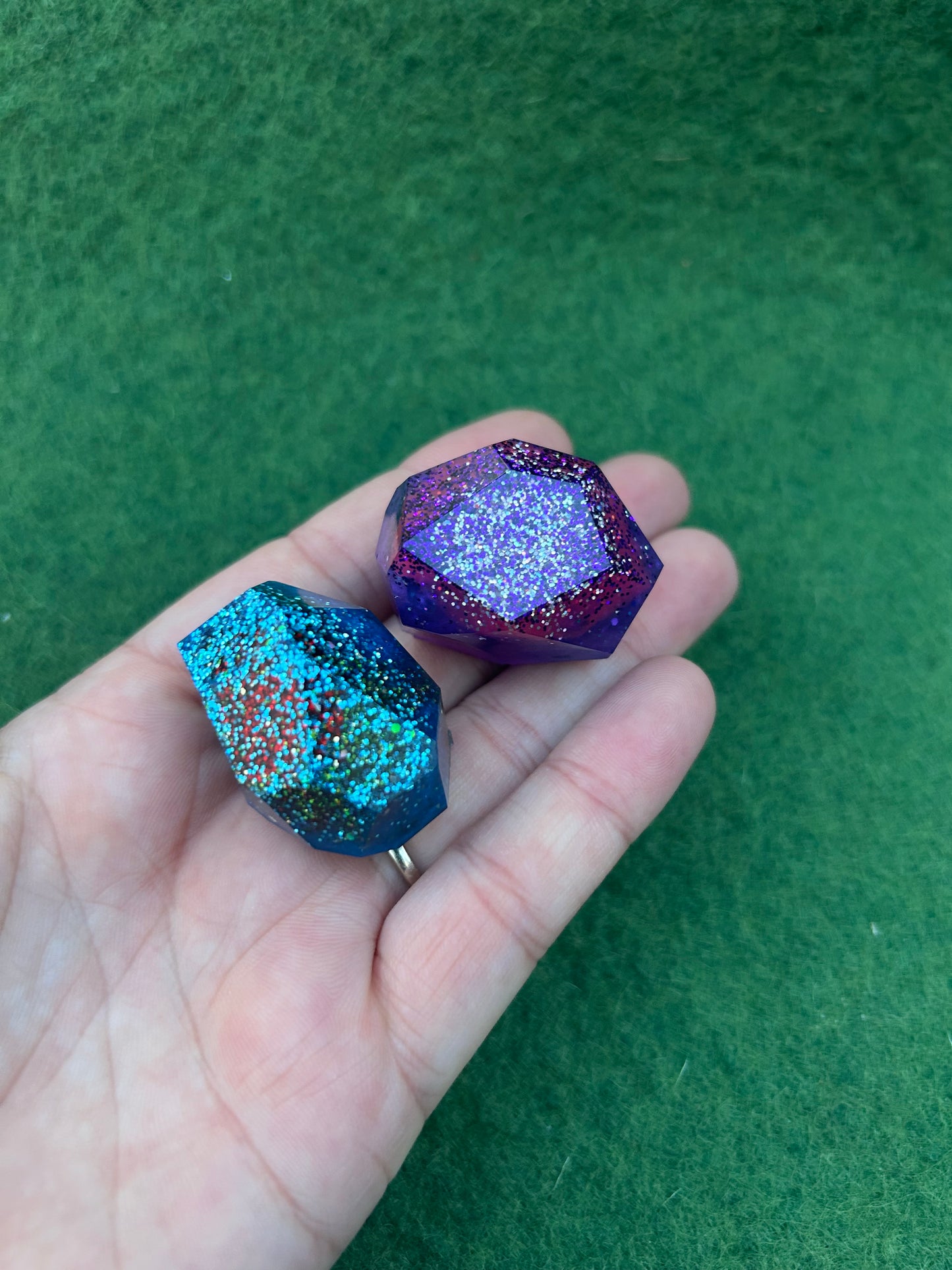 Ready made mixed colour gems (2)