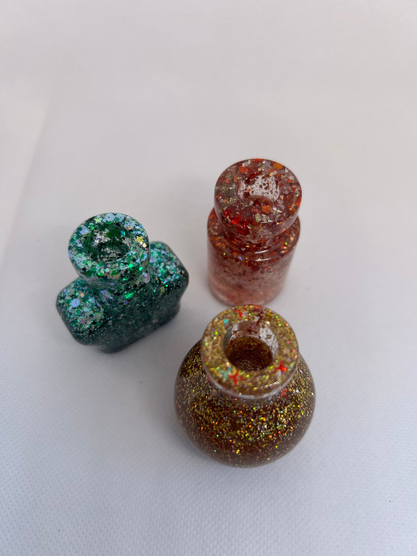 Mini potion bottles with bungs