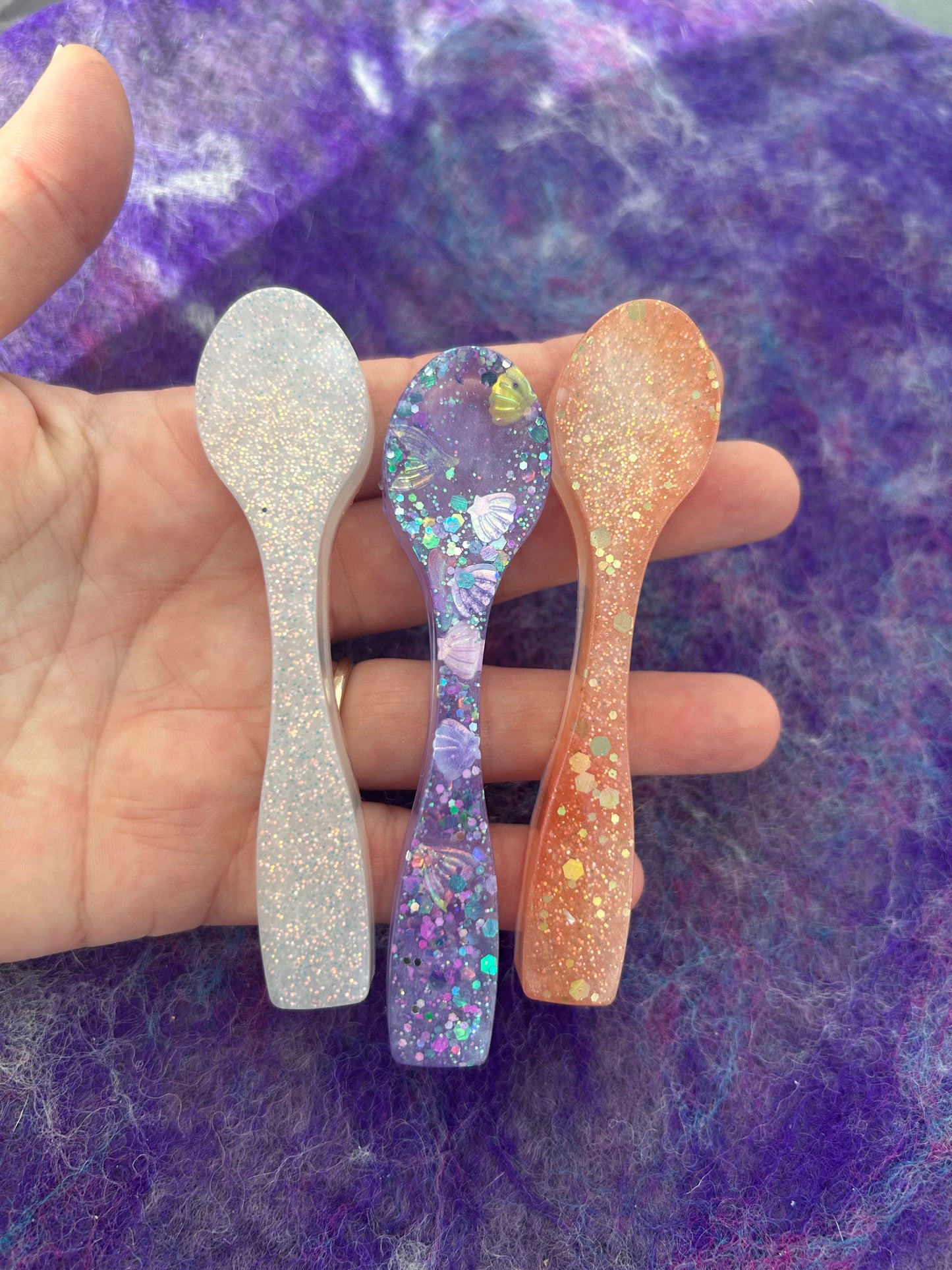 Ready made stirring spoons set (3)
