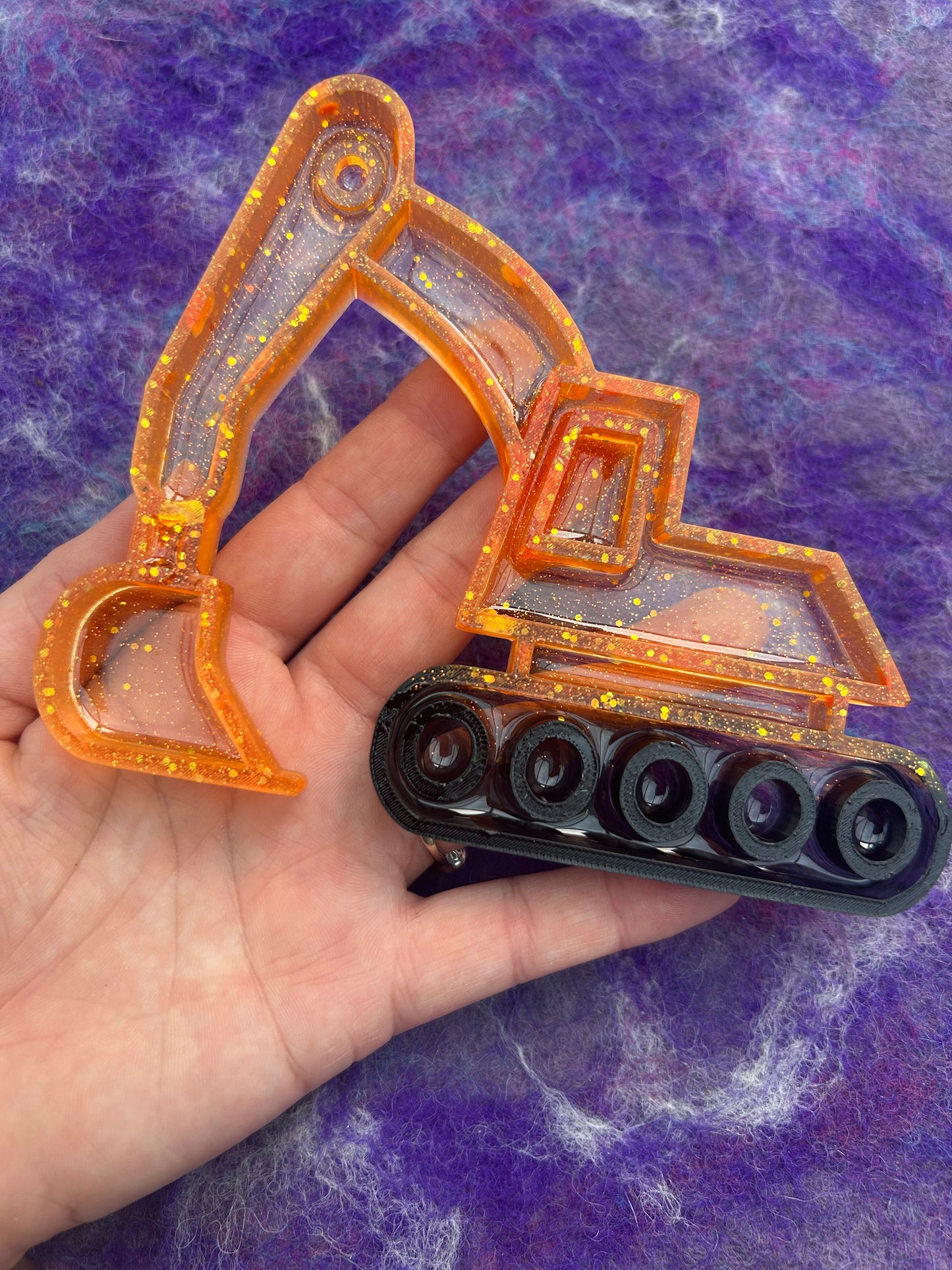 Digger sensory tray