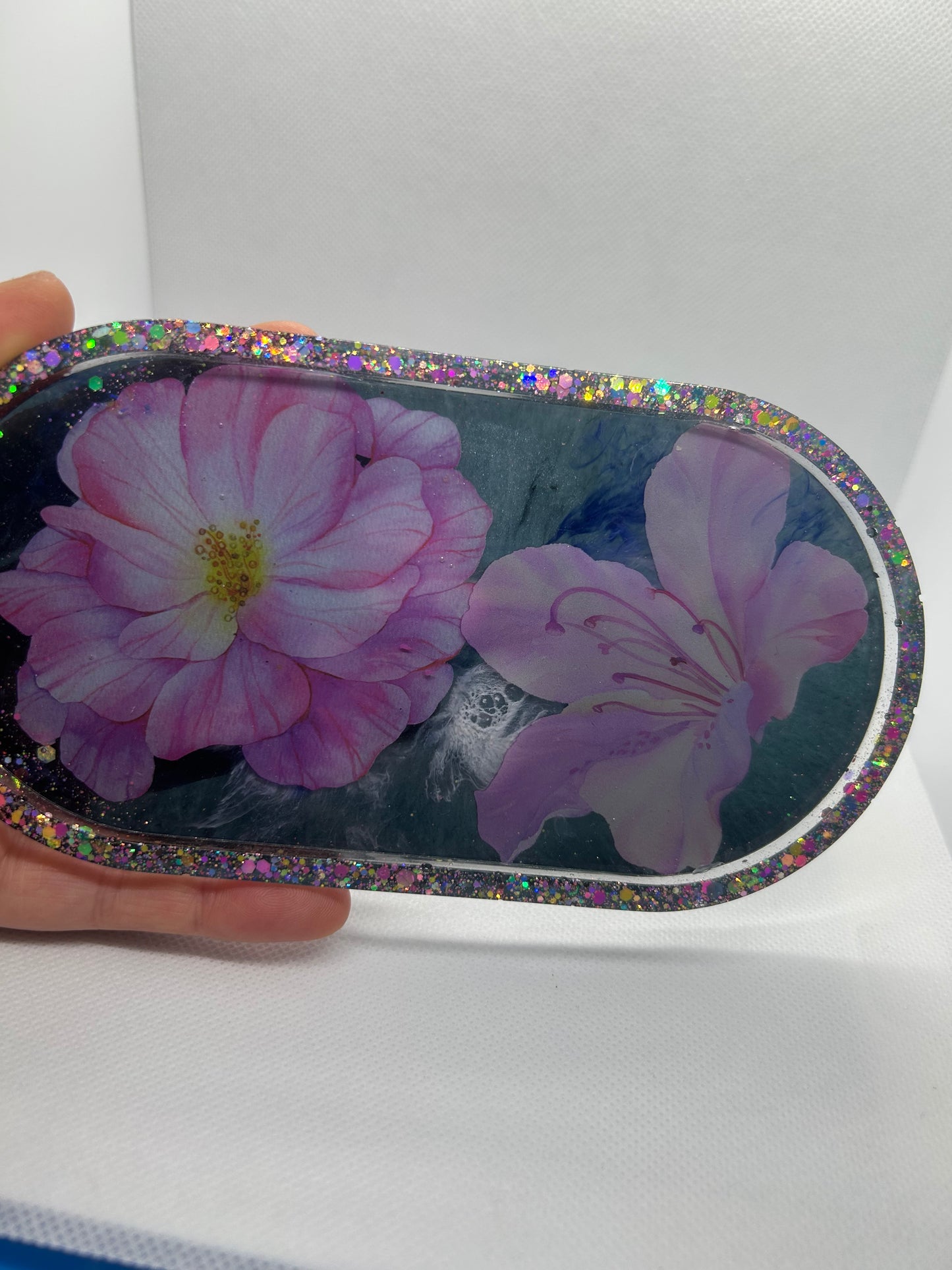 Oblong sensory tray