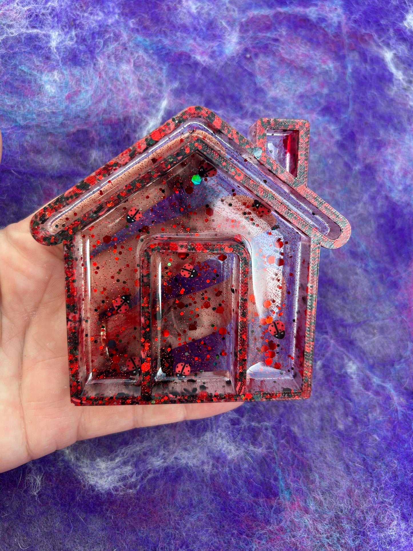 Small house sensory tray