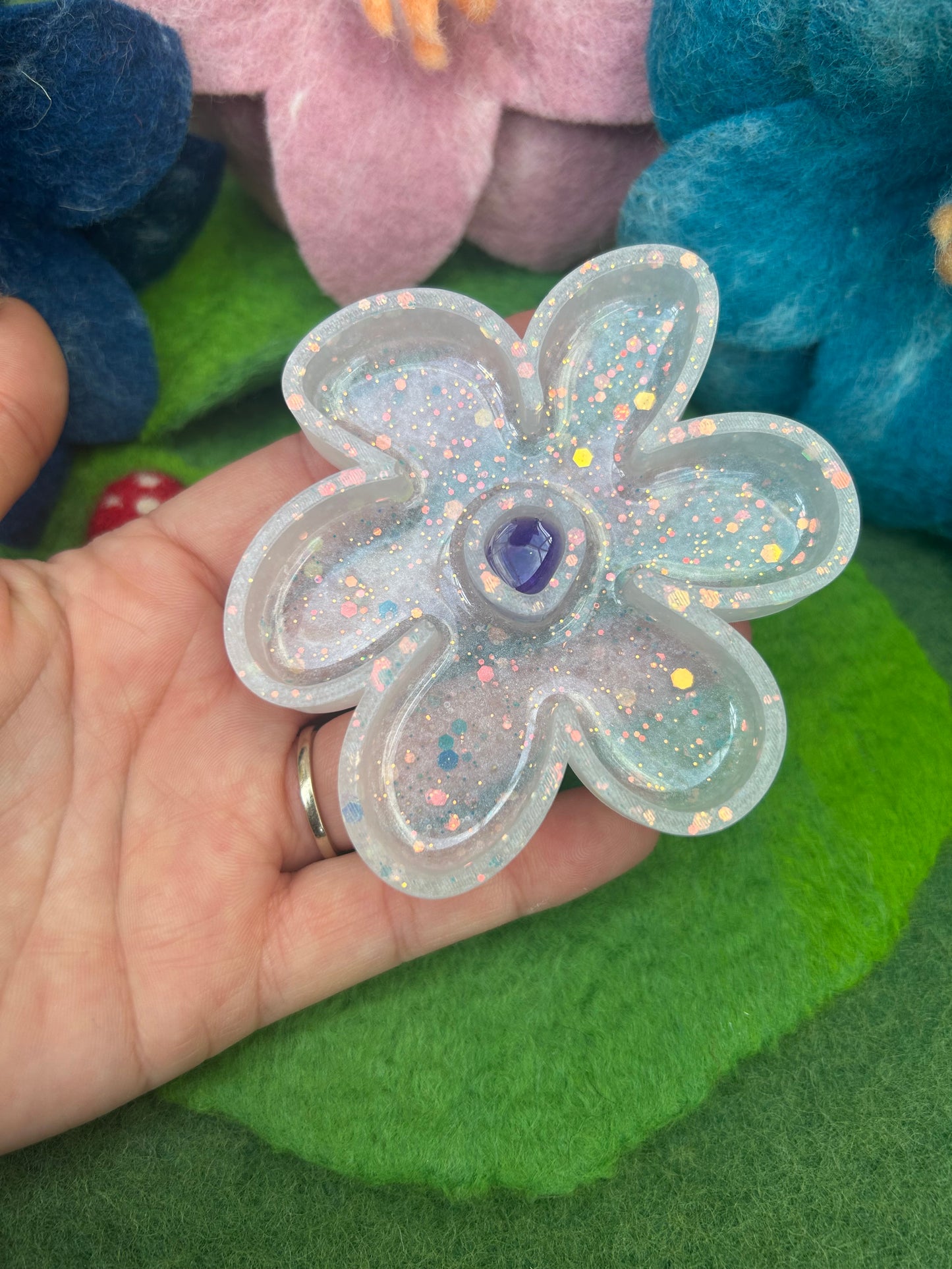 Flower sensory tray