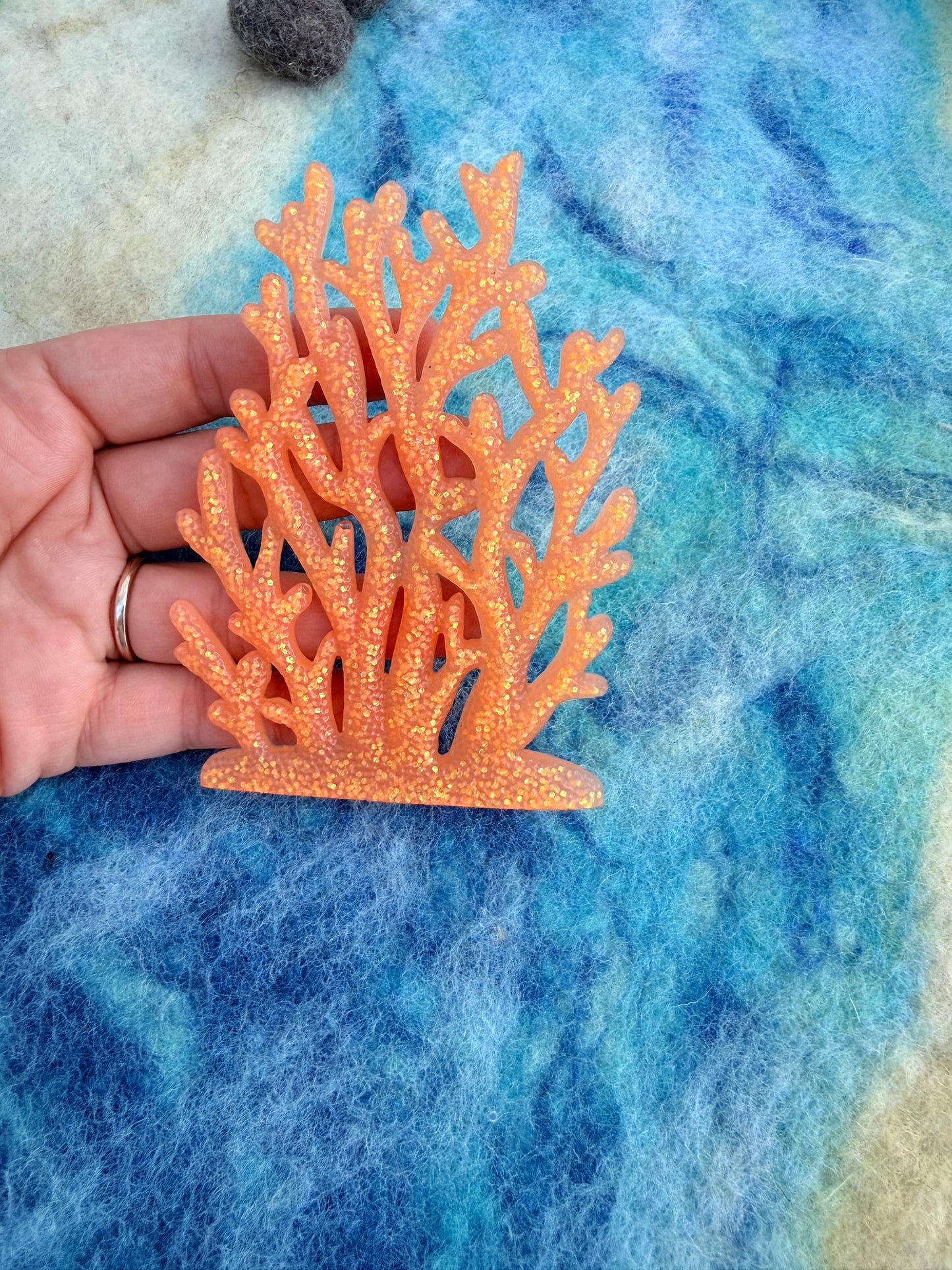 Ready made orange coral