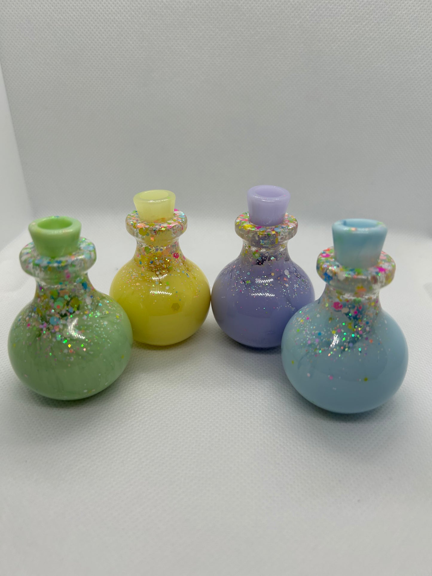 Mini potion bottles with bungs