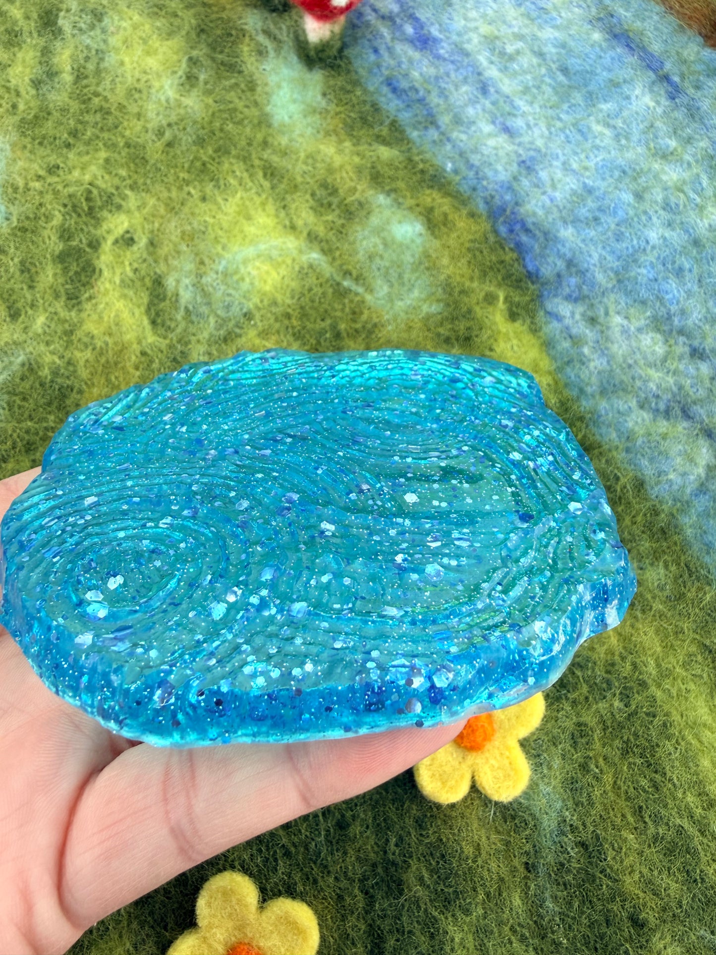 Ready made rippled pond