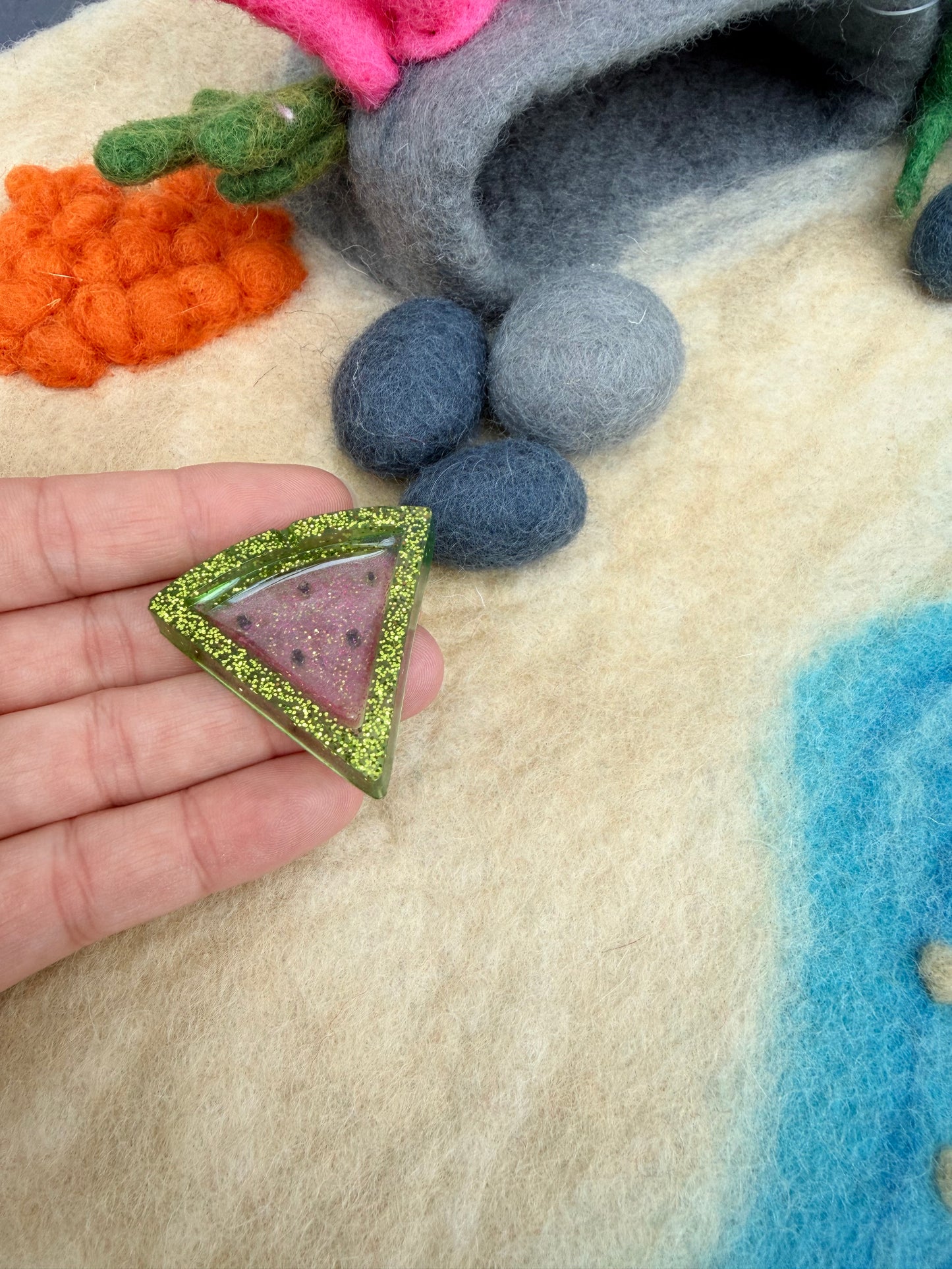 Ready made mini watermelon slice tray