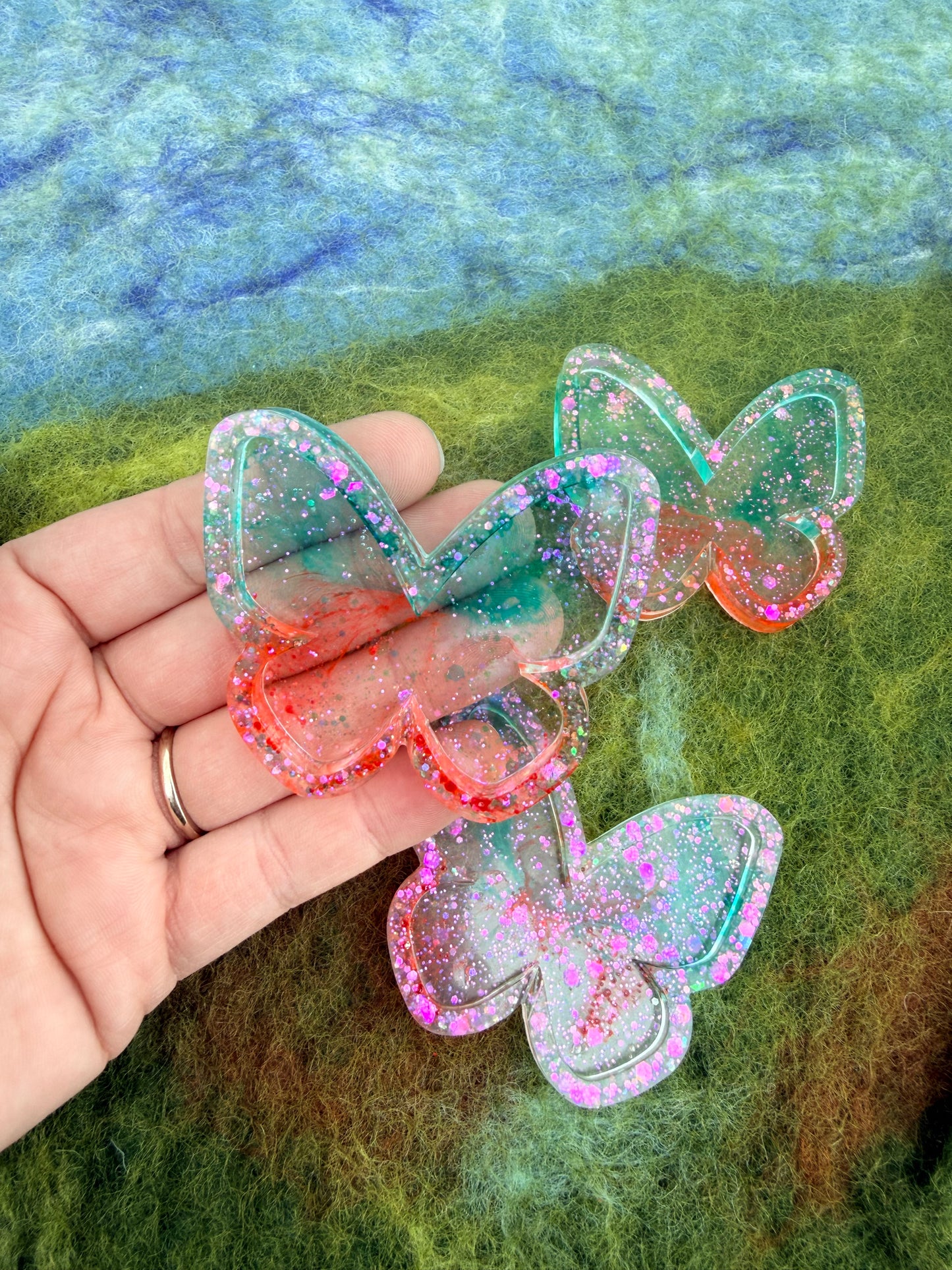 Ready made butterfly mini tray (1)