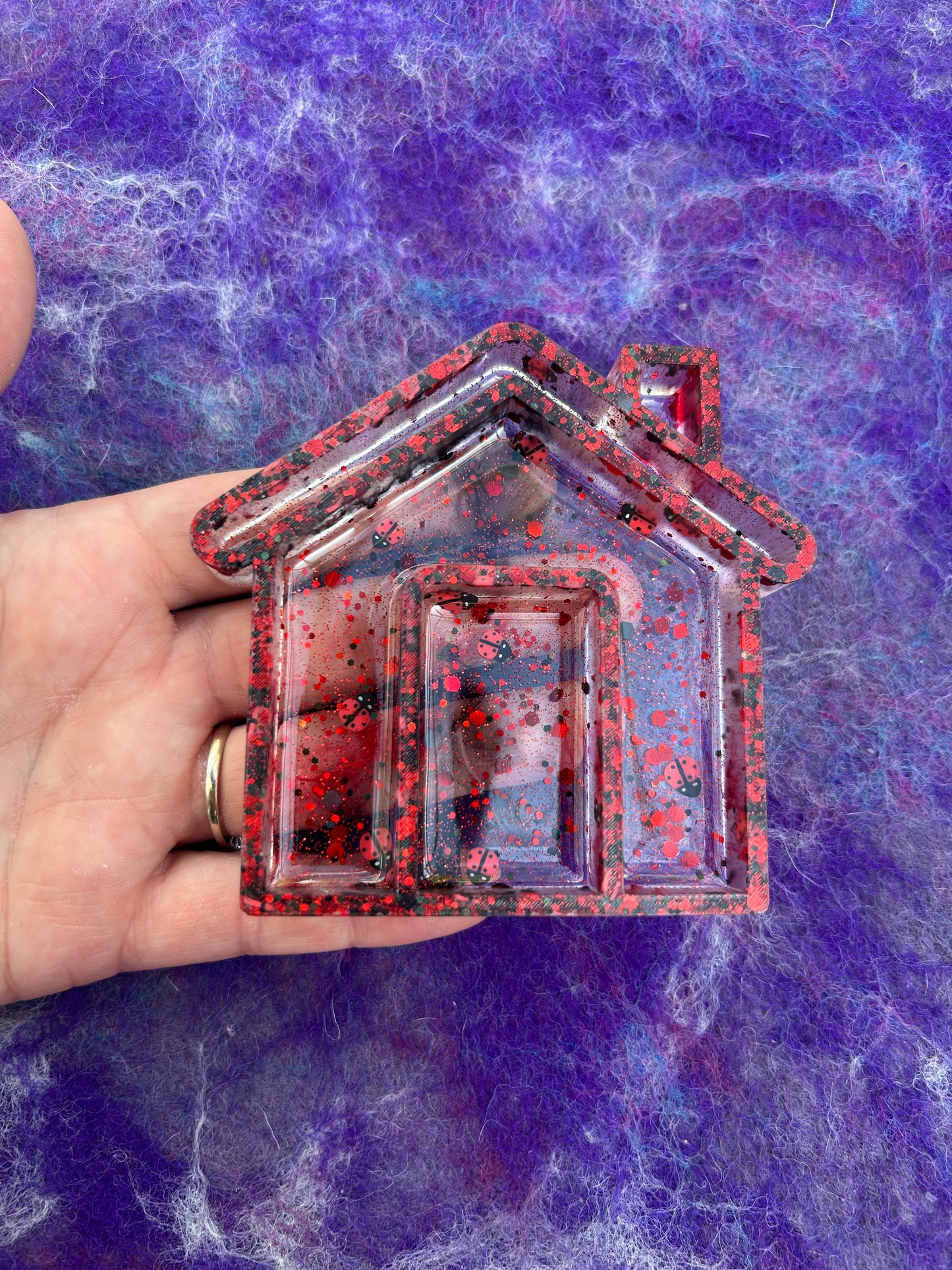 Small house sensory tray