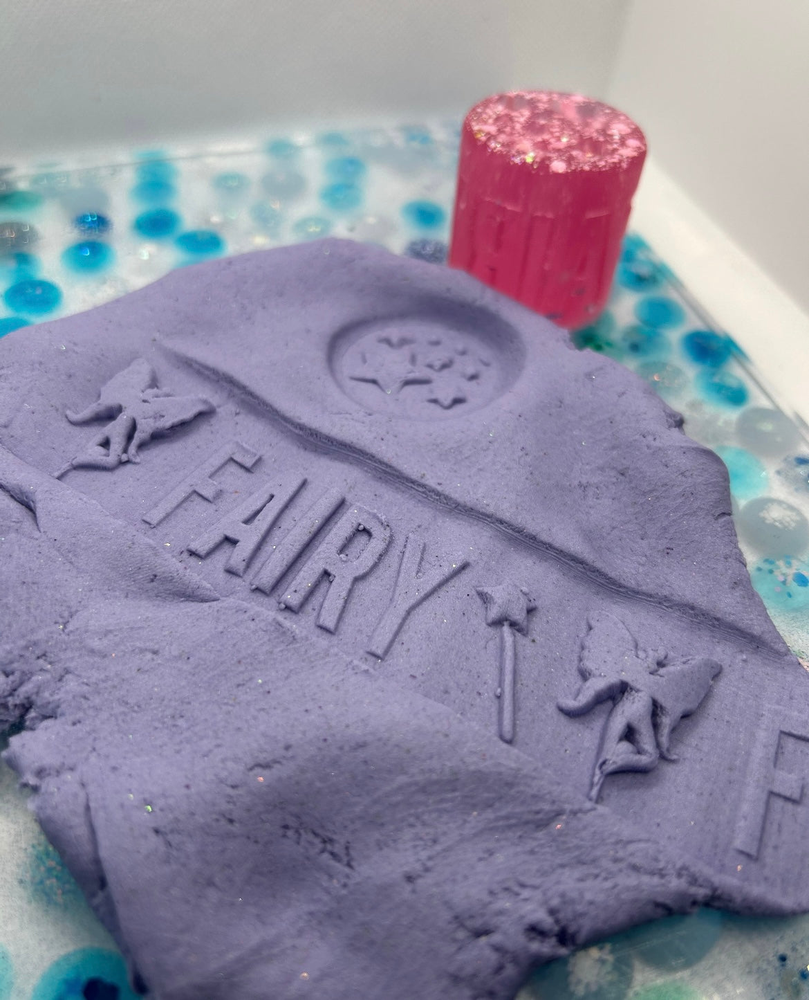 3D printed fairy playdough roller