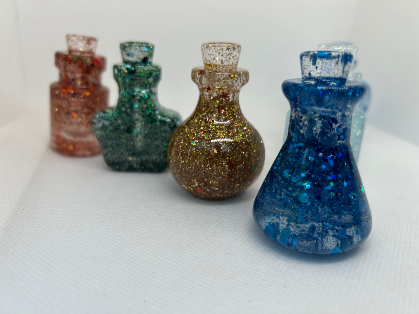 Mini potion bottles with bungs