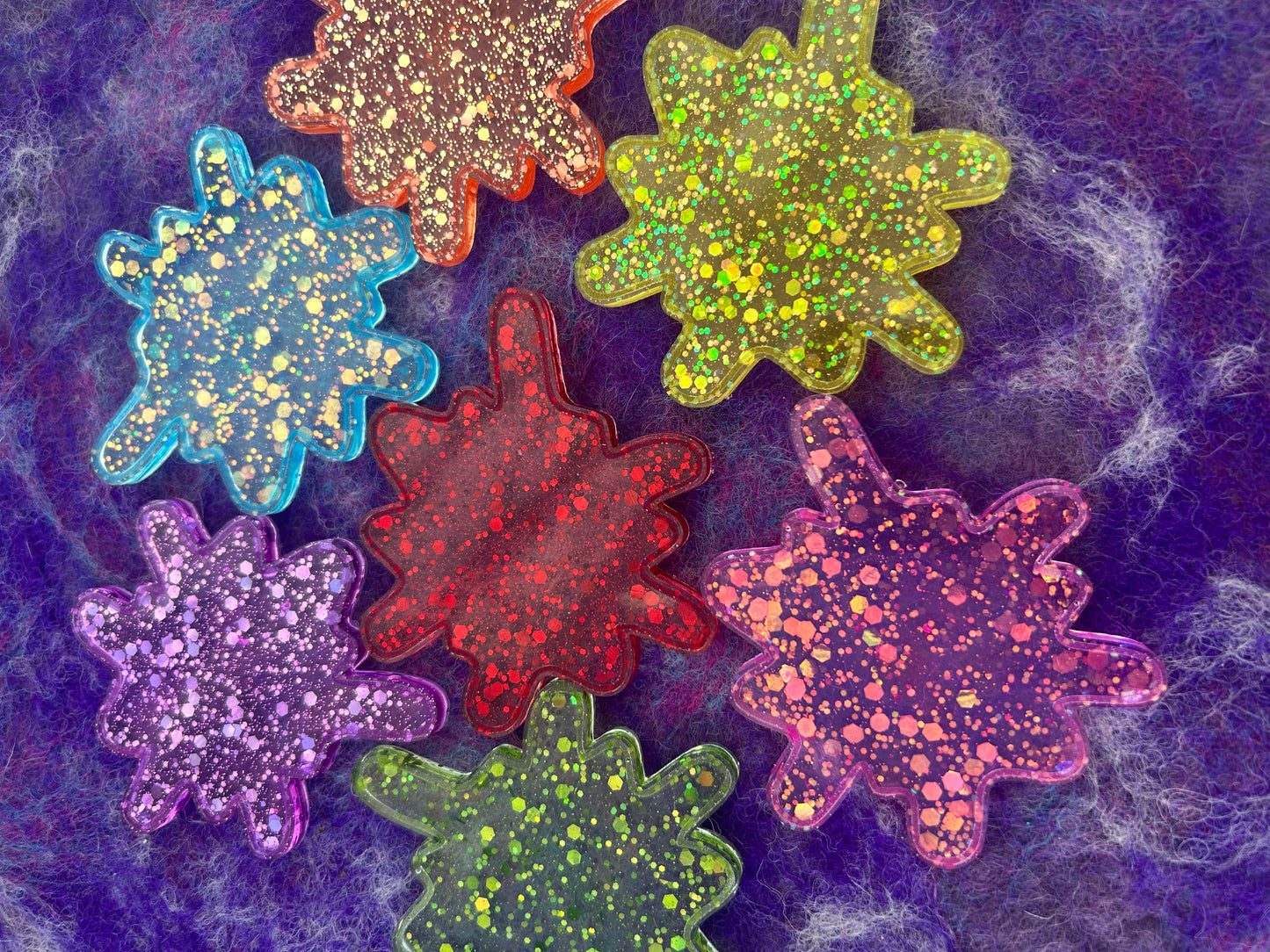 Rainbow Puddle Splats