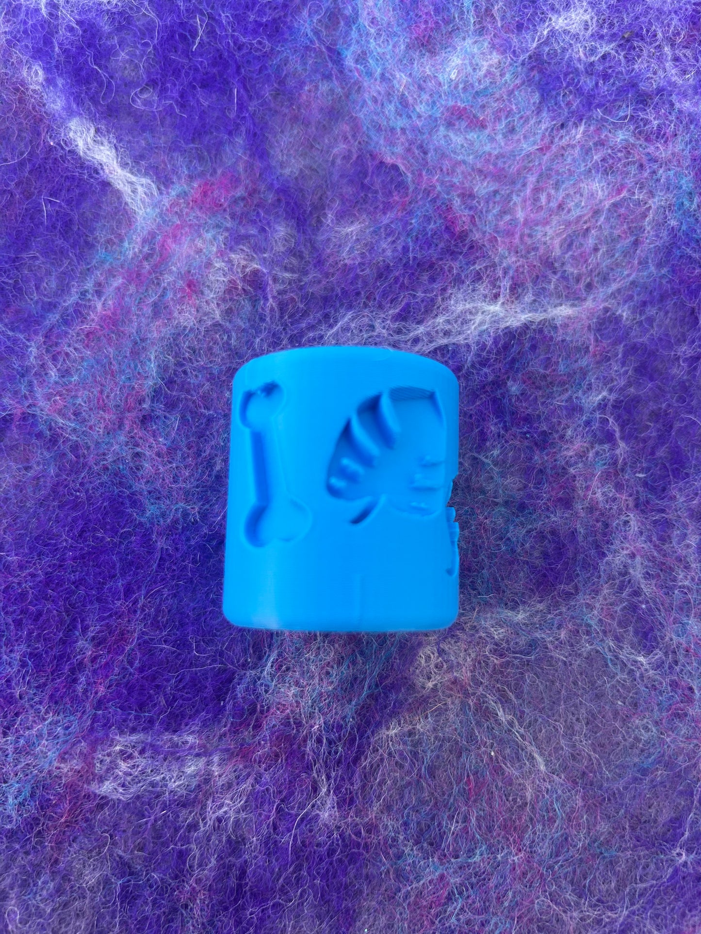 3D printed dinosaur playdough roller