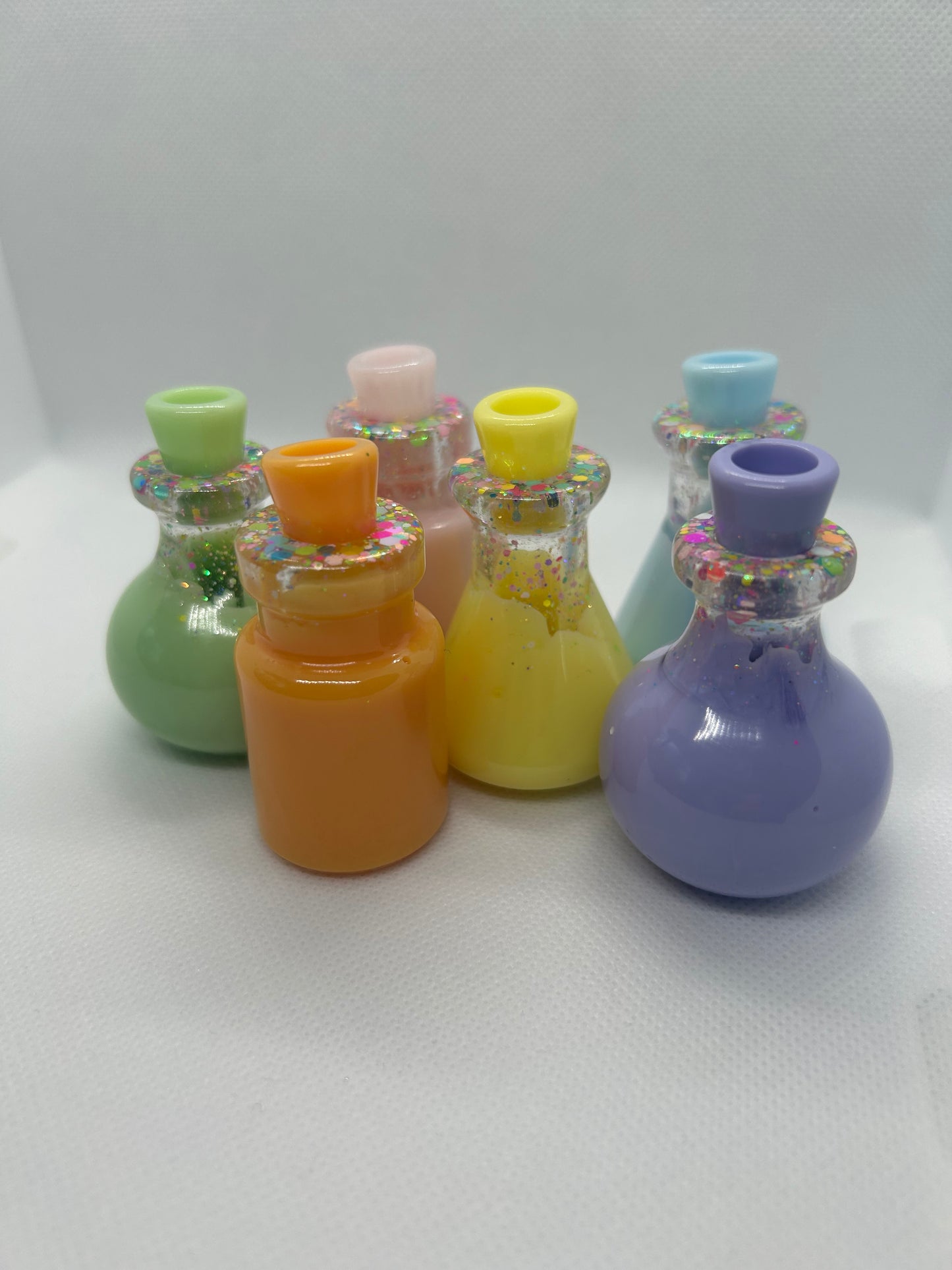Mini potion bottles with bungs