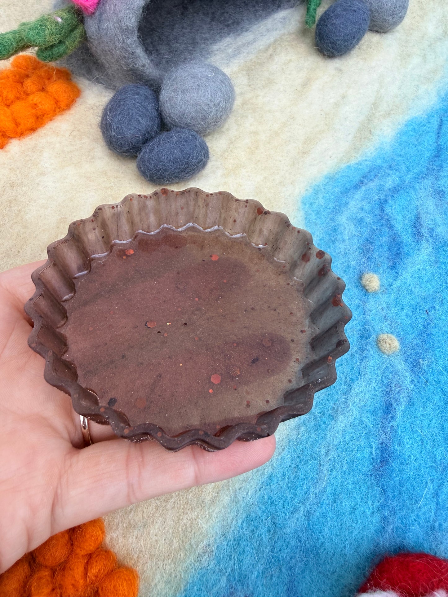 Ready made large tart case