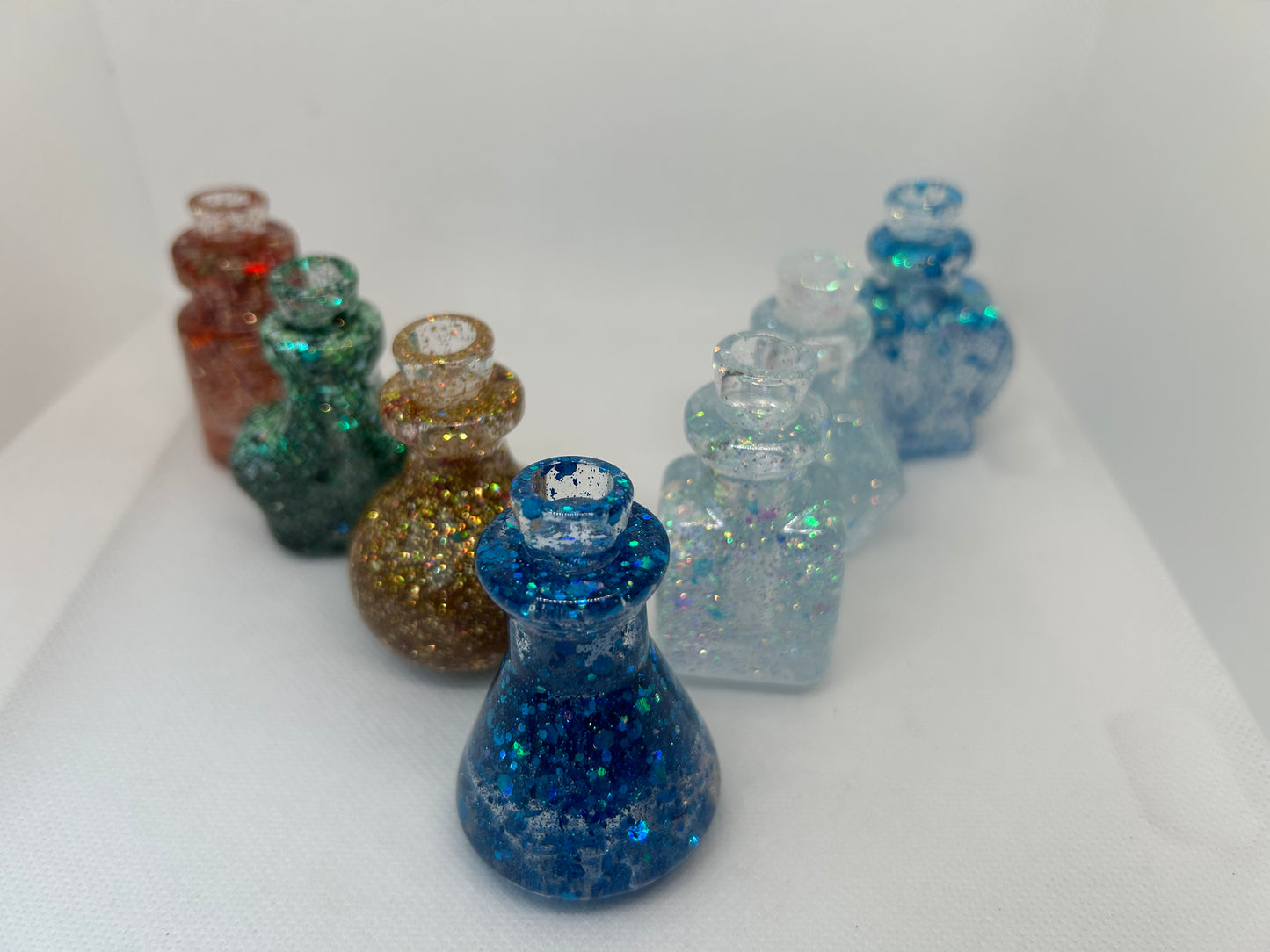 Mini potion bottles with bungs