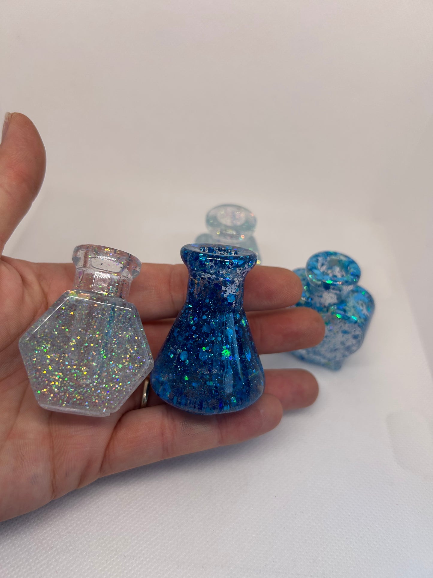 Mini potion bottles with bungs