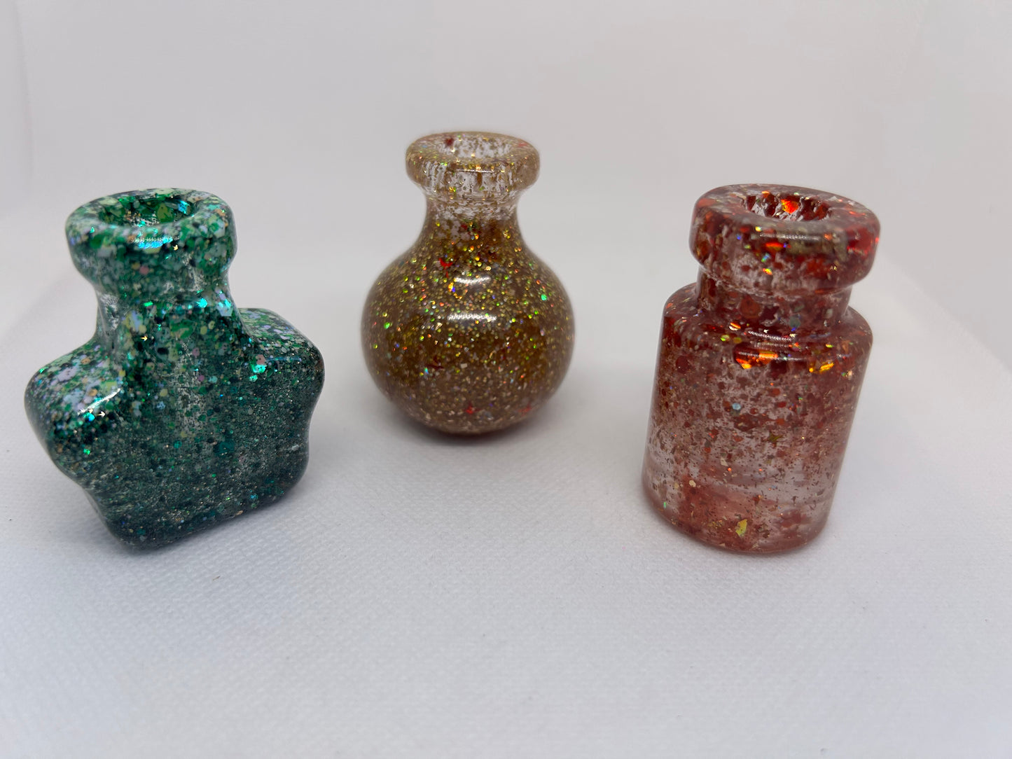 Mini potion bottles with bungs