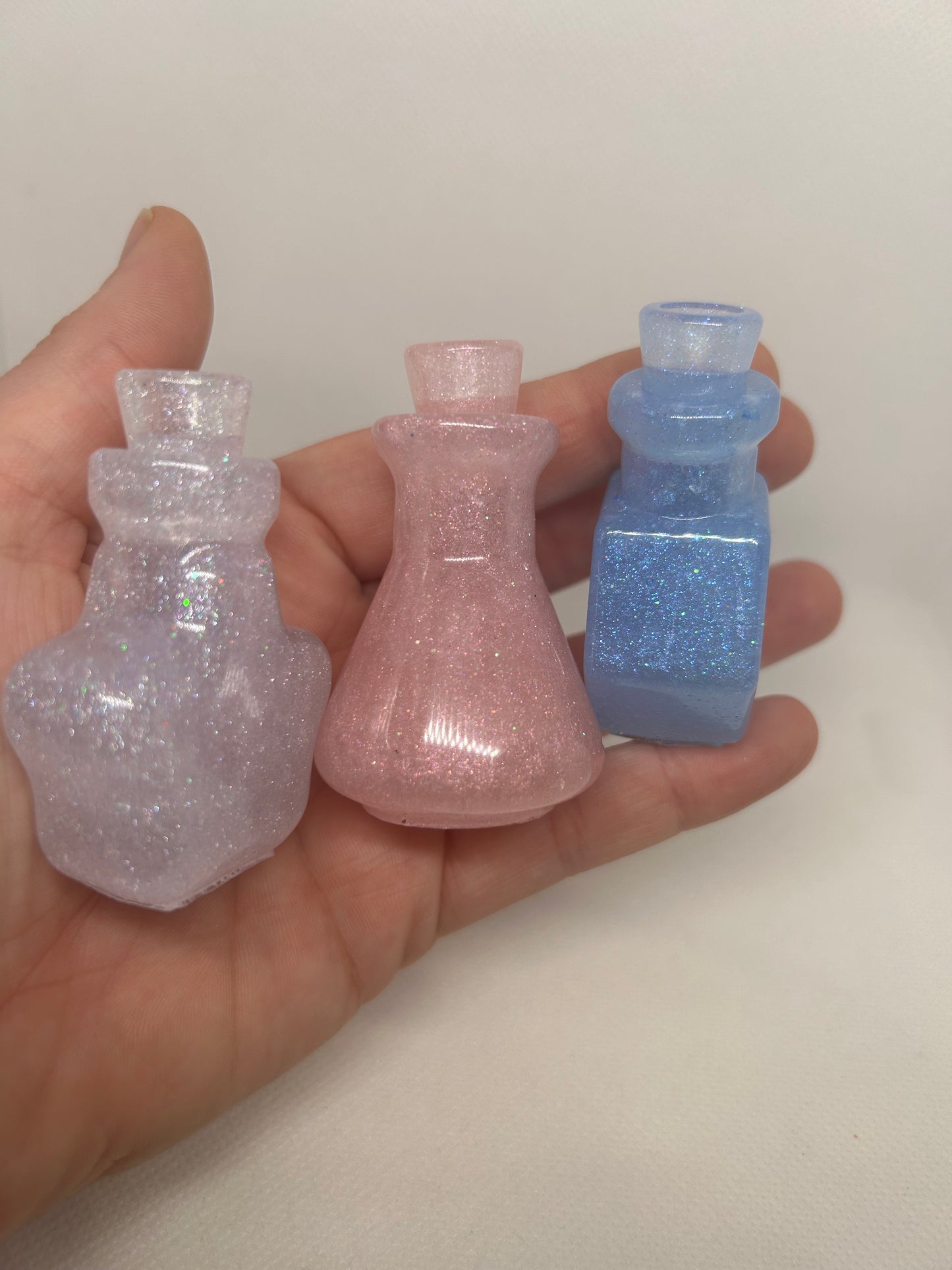 Mini potion bottles with bungs