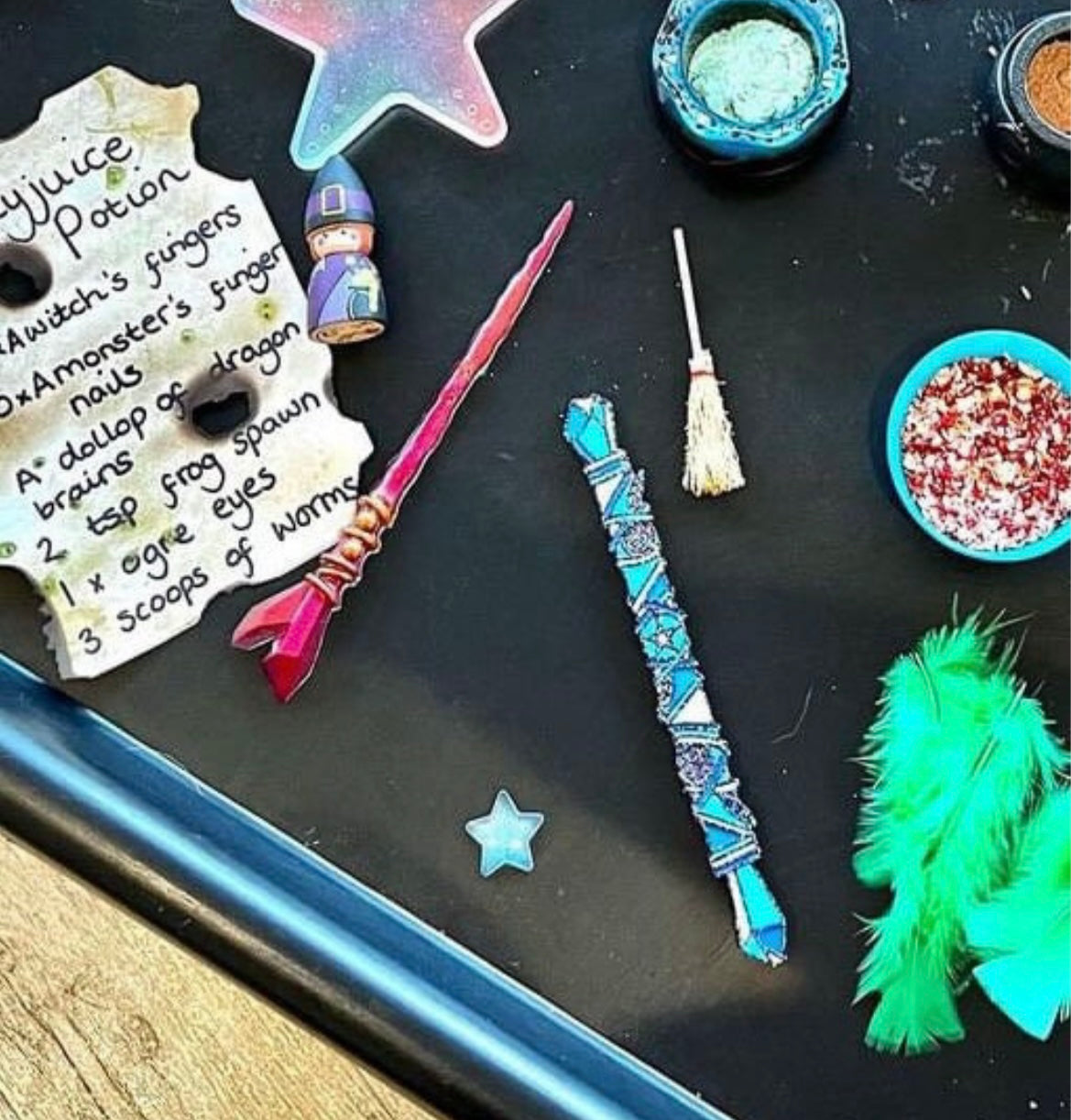 Magic wands ‘power of’