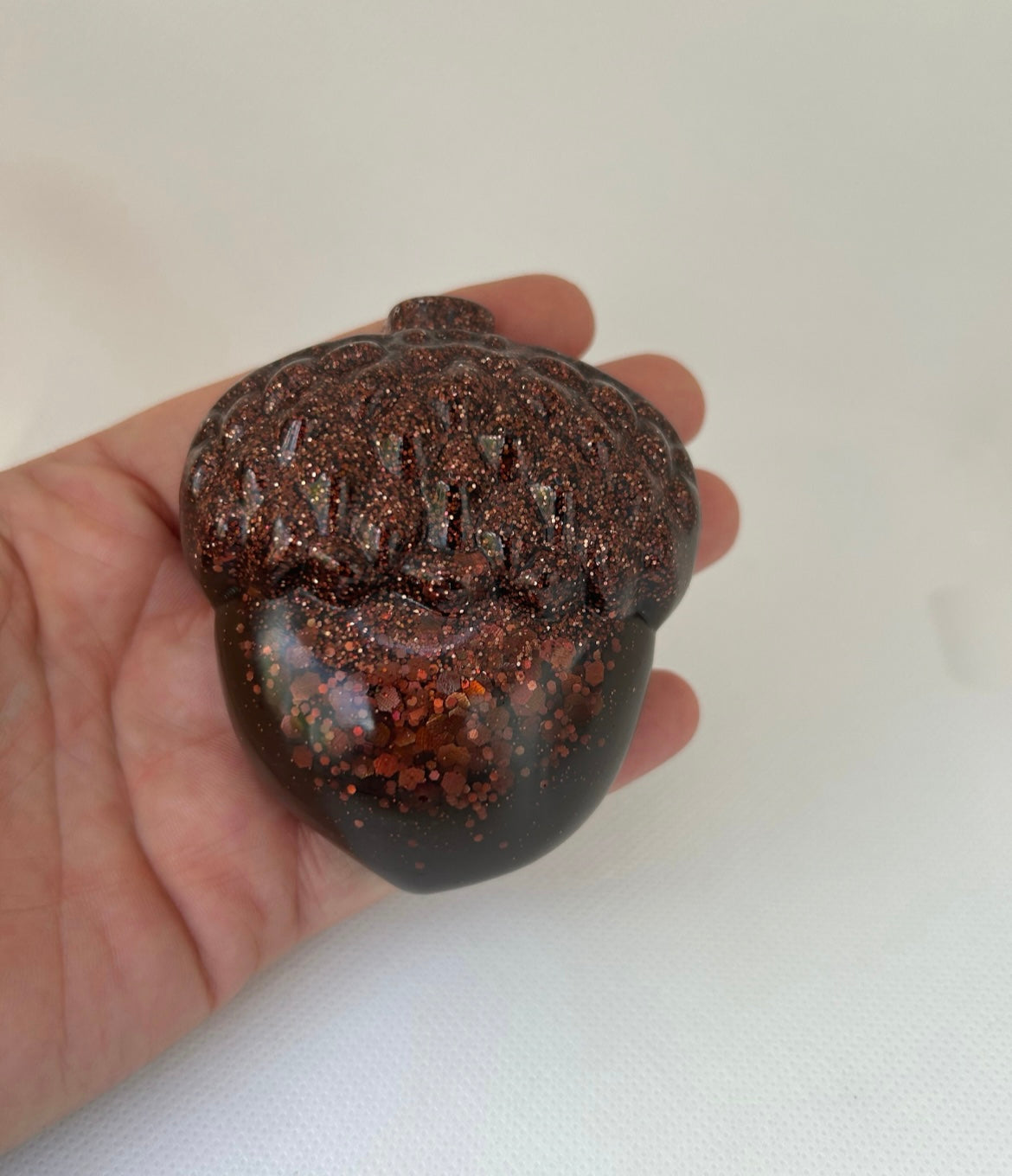Large resin acorn