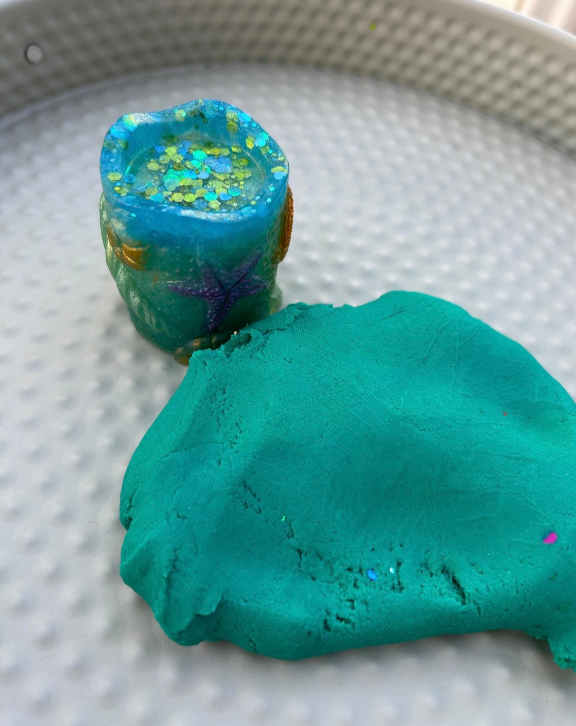 Sealife playdough roller
