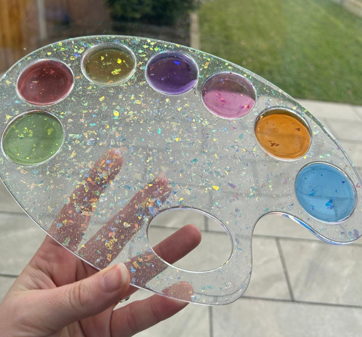 Custom paint palette