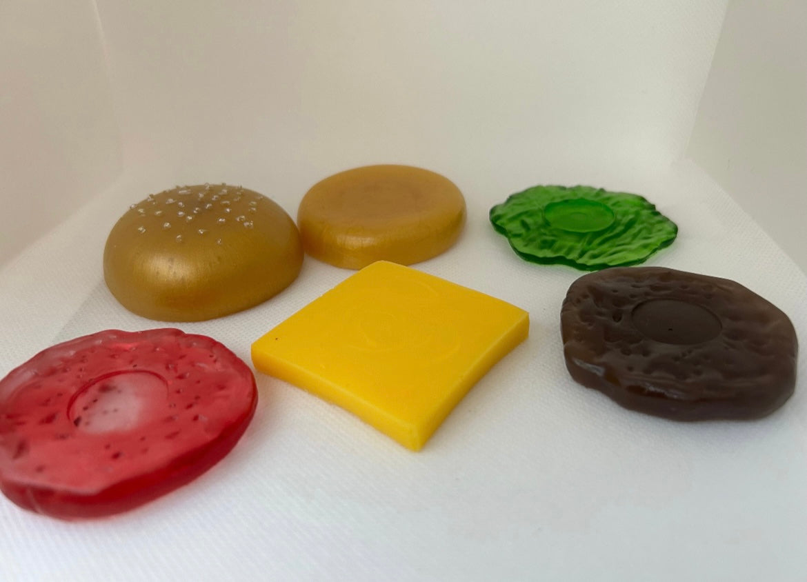 6 layer burger stacker