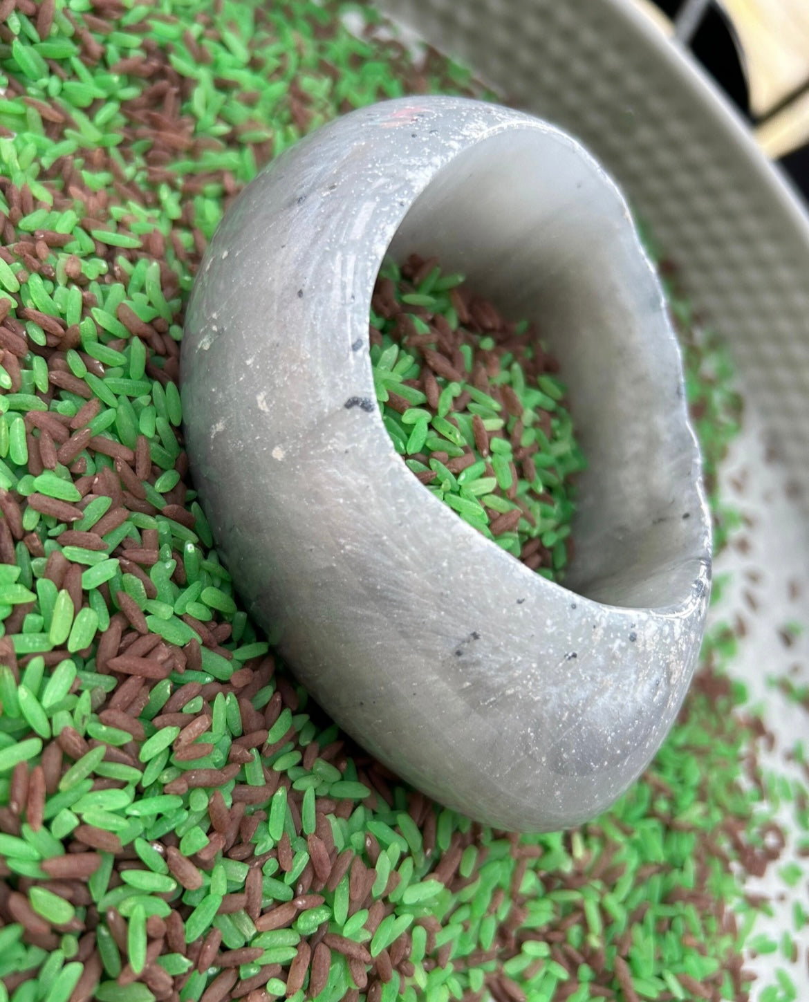 Large dinosaur egg bowl