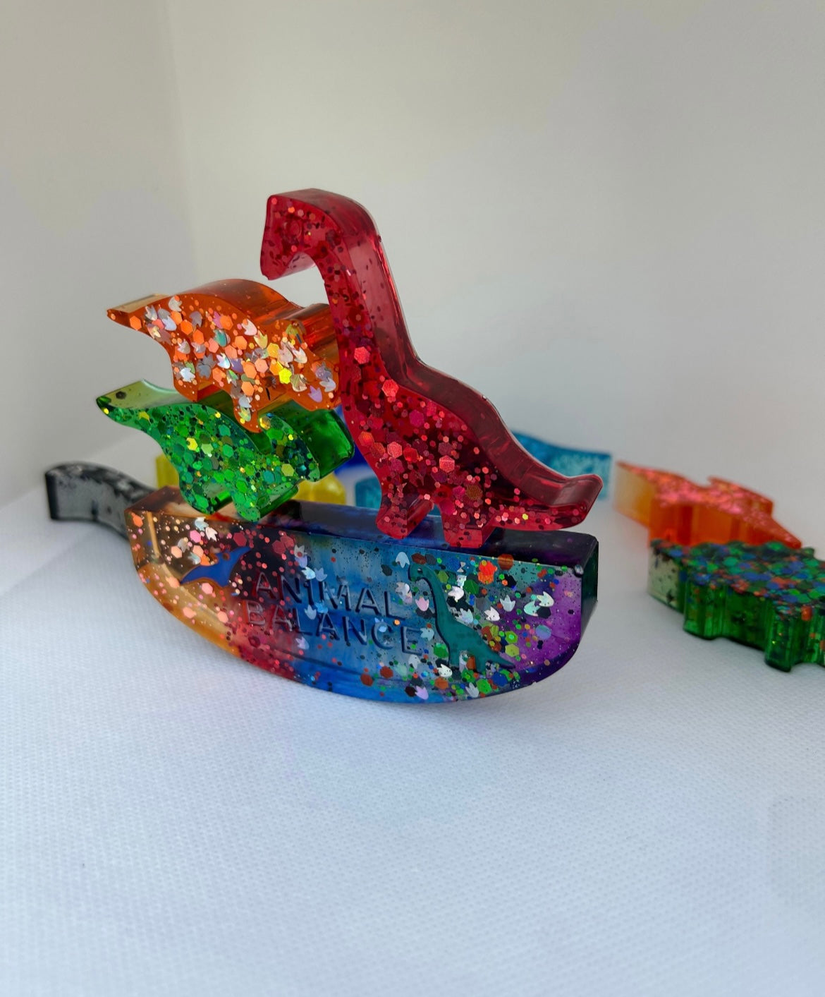 Dinosaur balance game