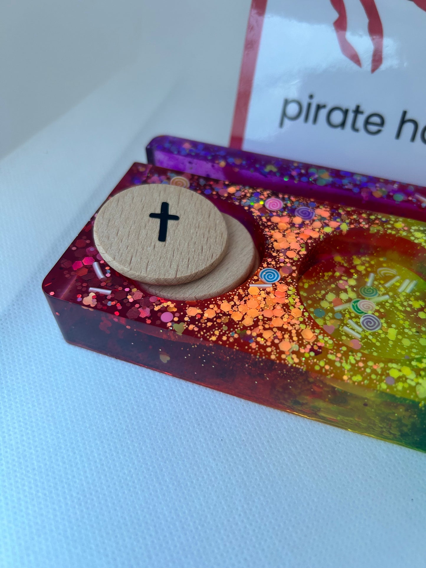 Phonics flashcard & letter disc display