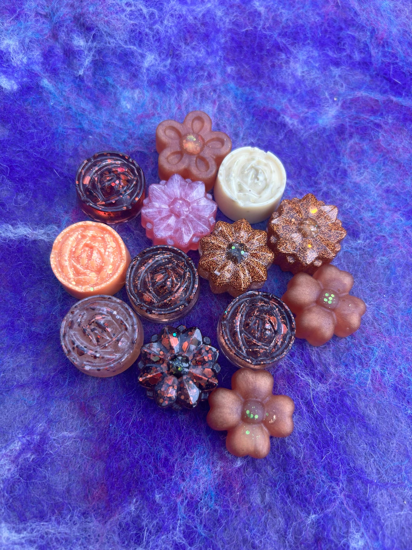Ready made set of autumn flowers (13 pieces)