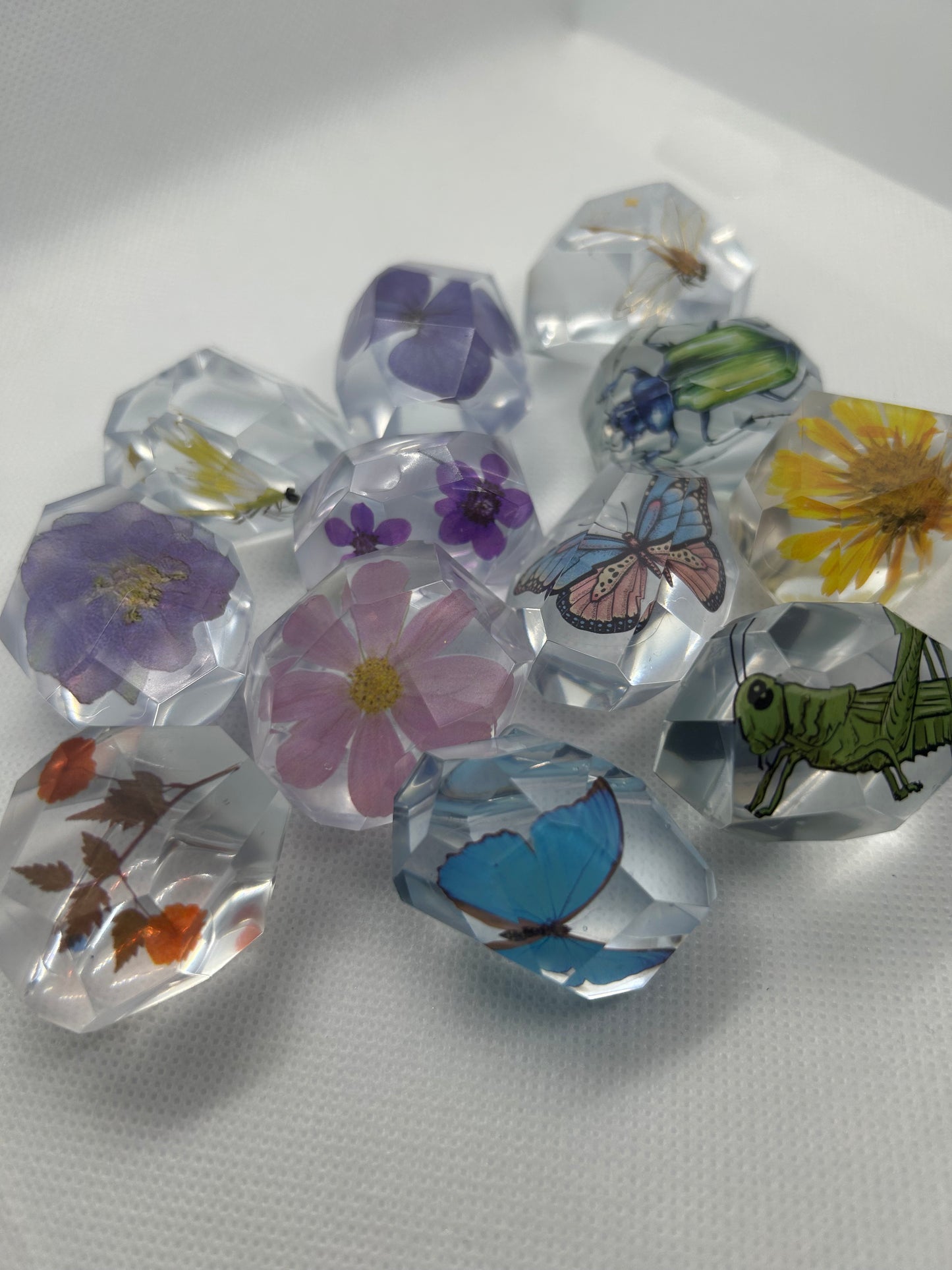 Clear garden gems