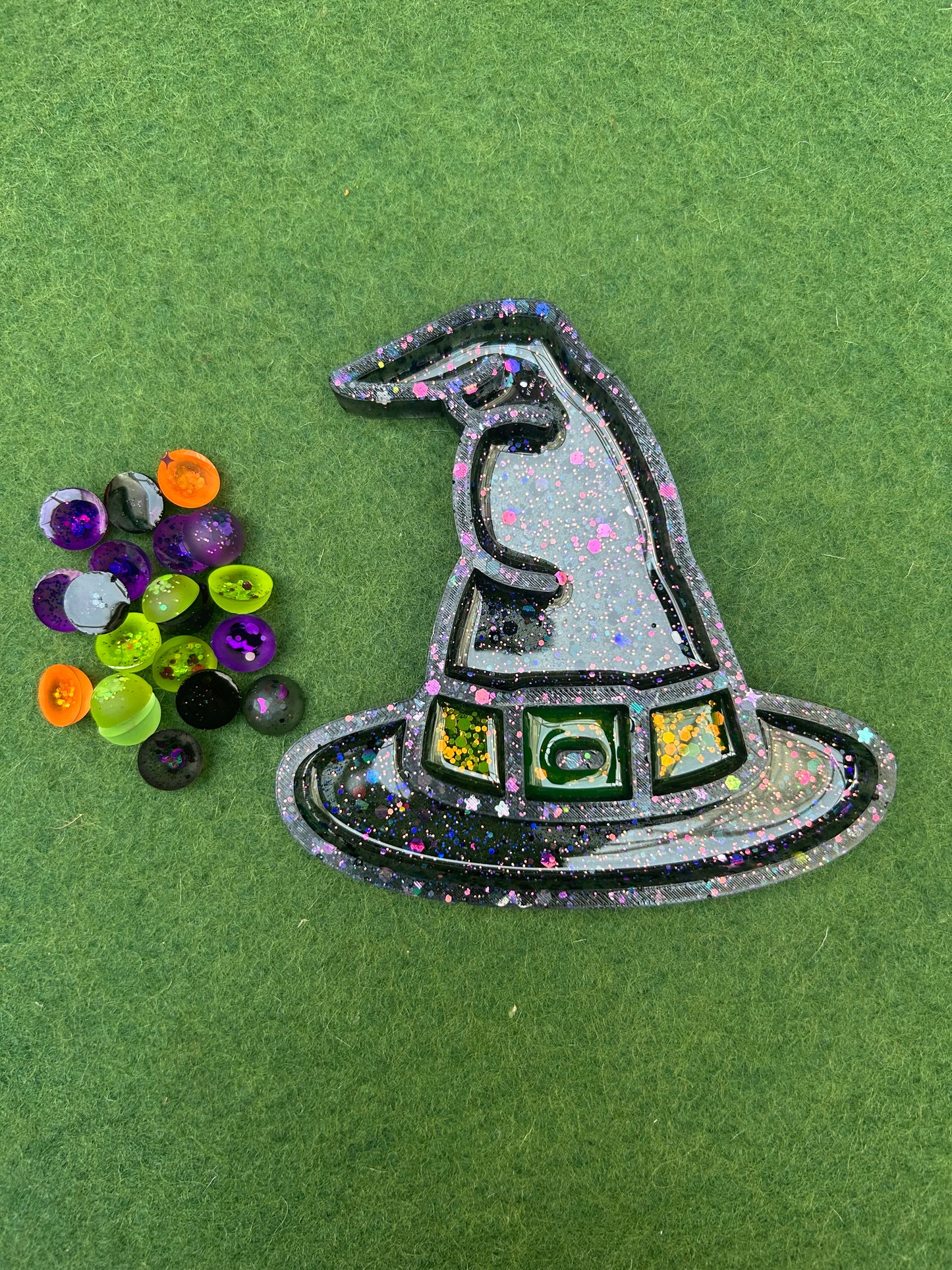 Witch Hat sensory tray