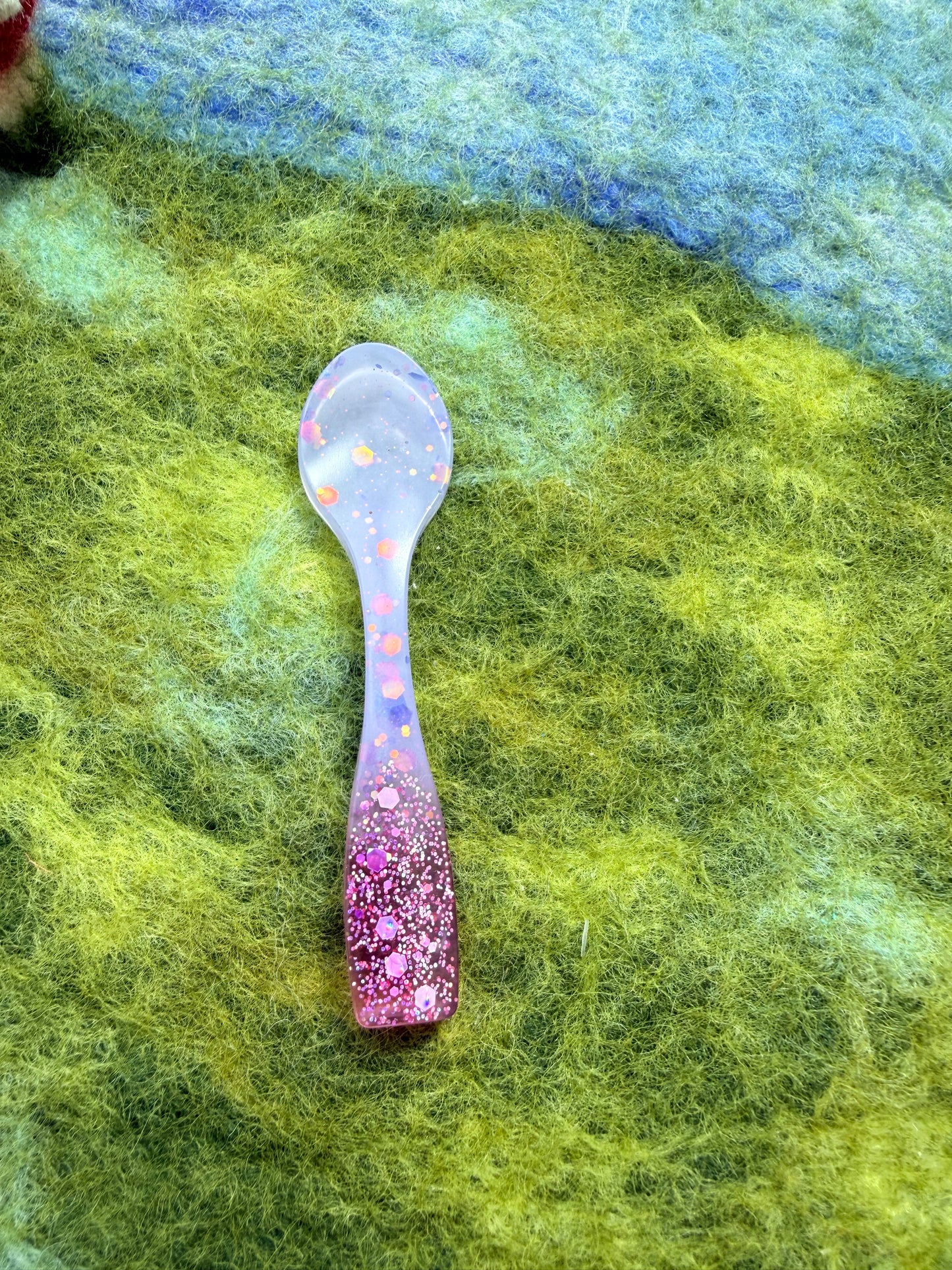 Ready made stirring spoon - half thickness