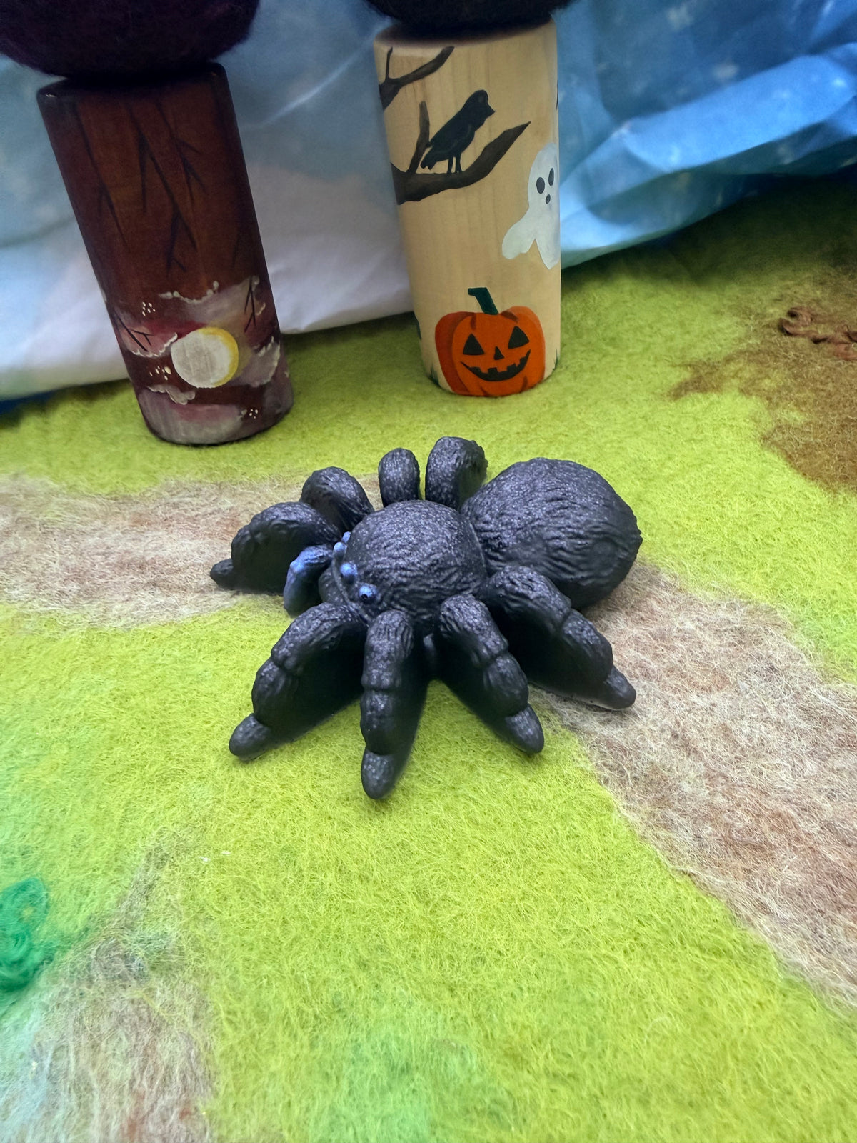 Large chunky spider