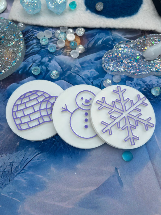 3D printed jumbo winter stampers