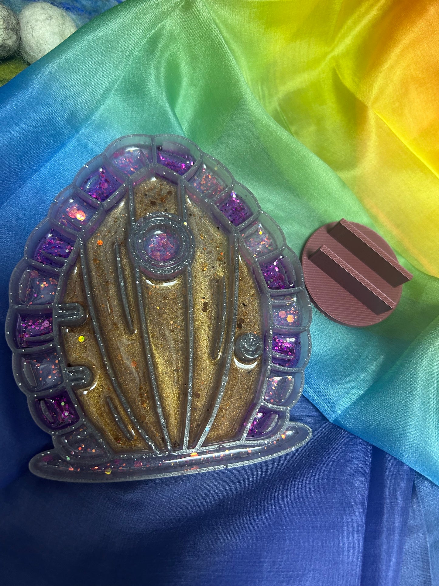 Fairy door sensory tray