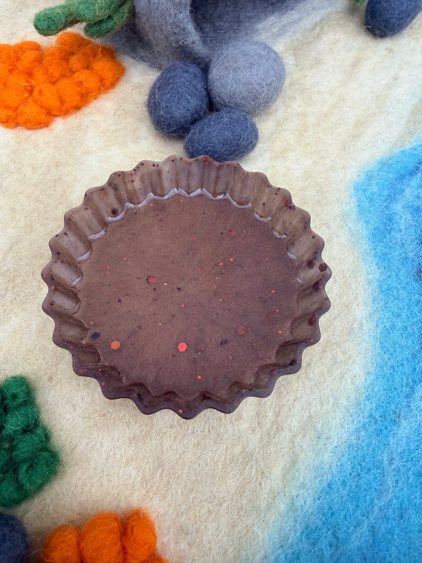 Ready made large tart case