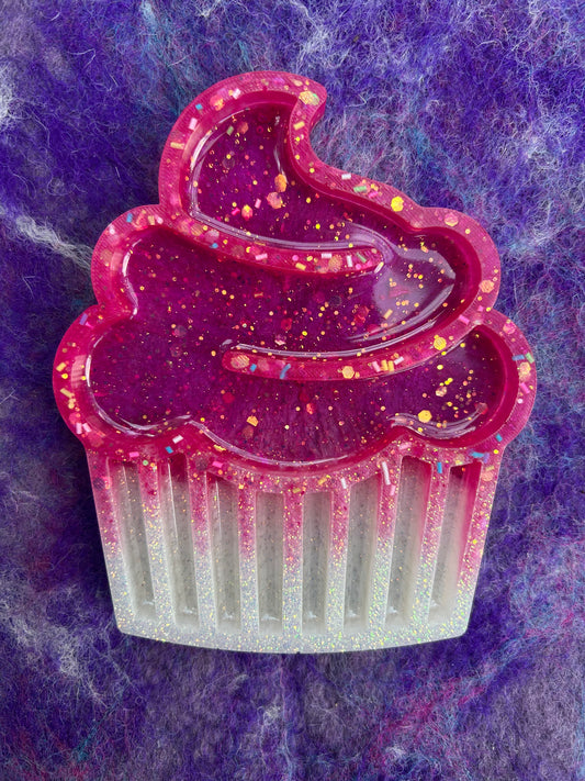 Cupcake sensory tray