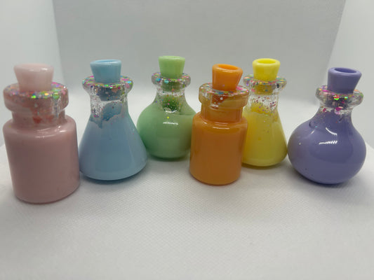 Mini potion bottles with bungs