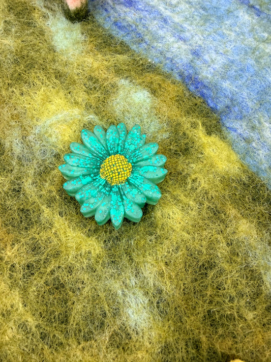 Ready made chunky green flower